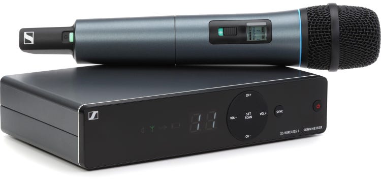 Sennheiser XSW 1-825 Wireless Handheld Microphone System - A Range