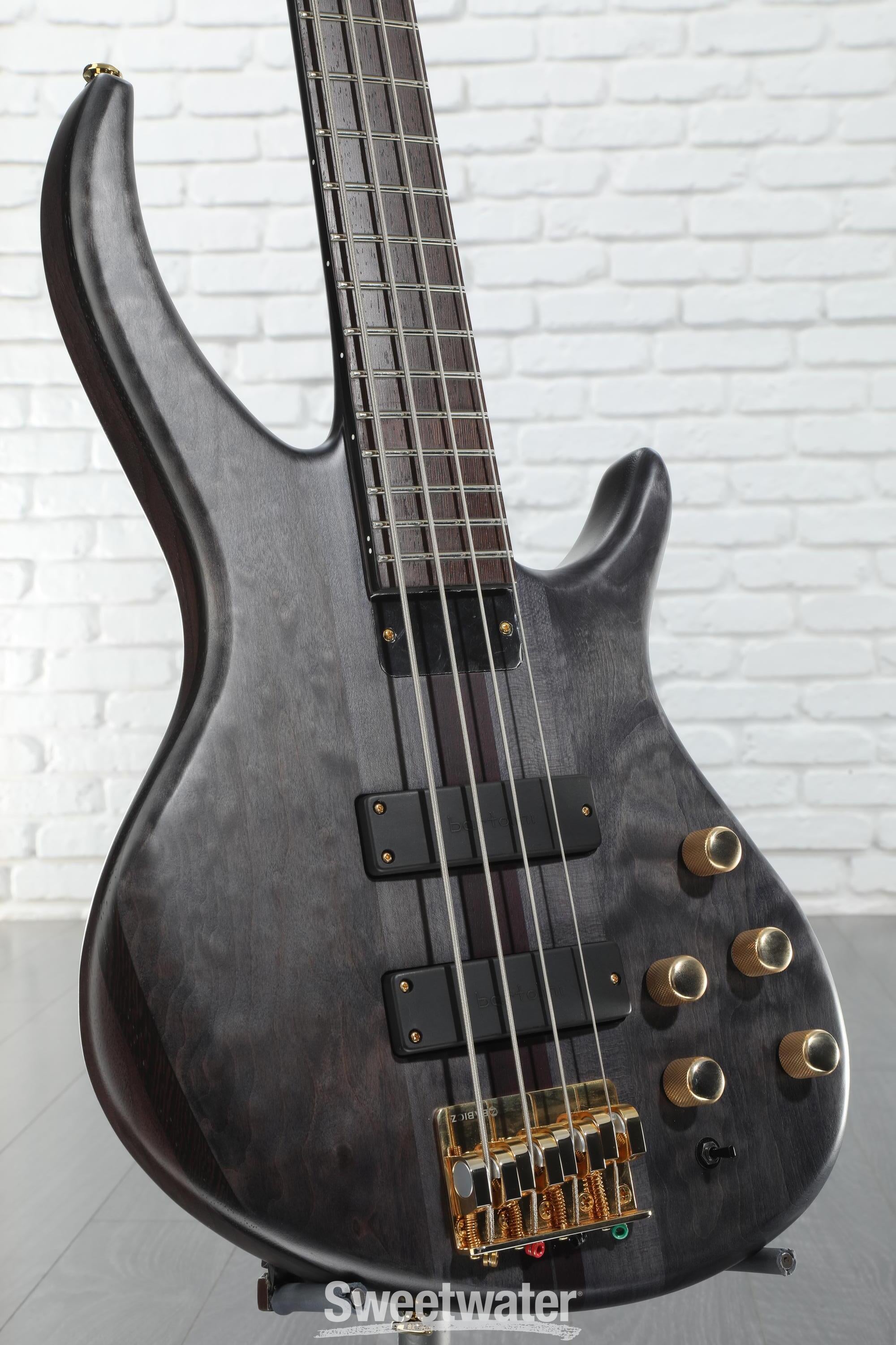 Tobias Classic IV Bass Guitar - Trans Black Satin | Sweetwater