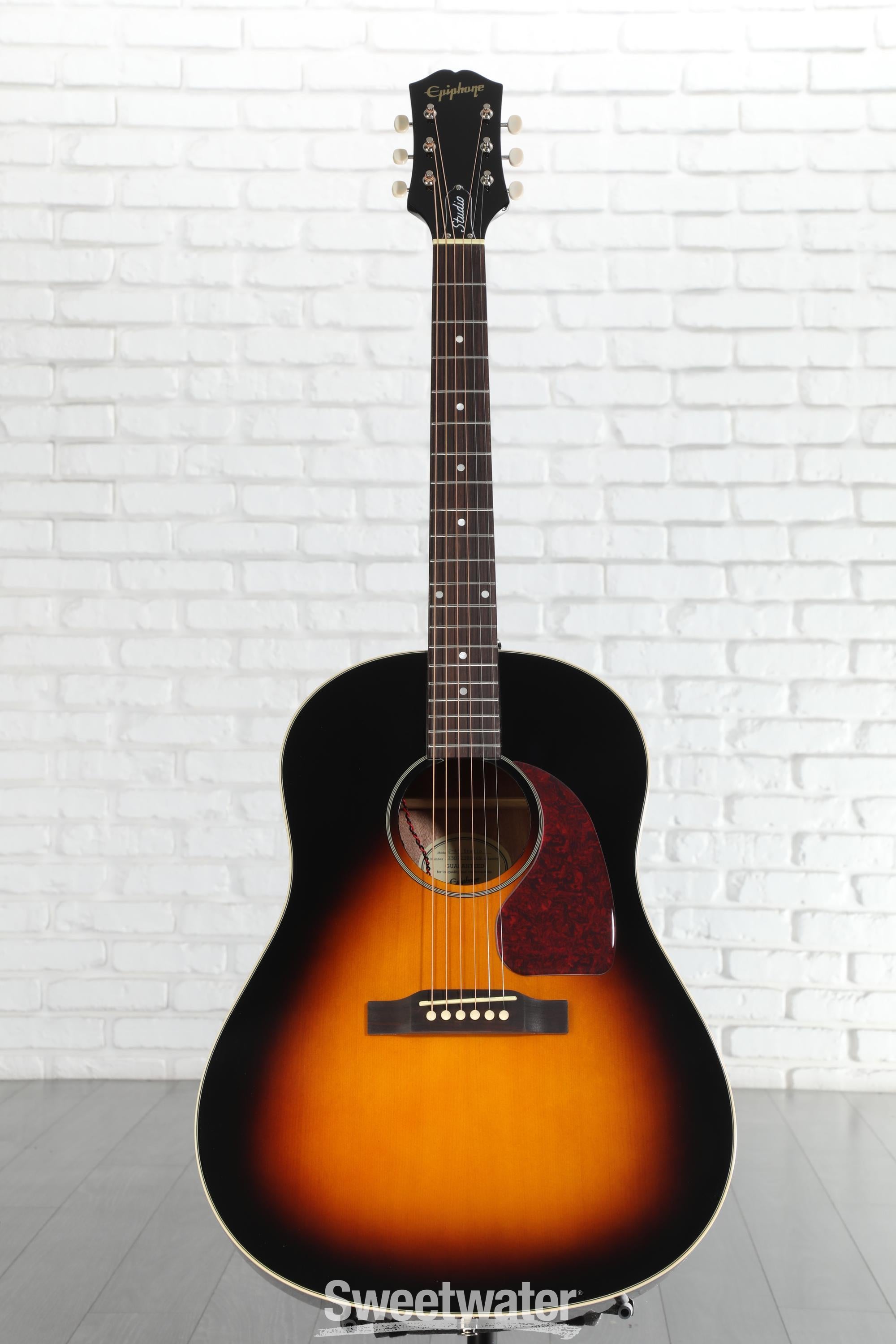 Epiphone J-45 Studio Acoustic-electric Guitar - Vintage Sunburst