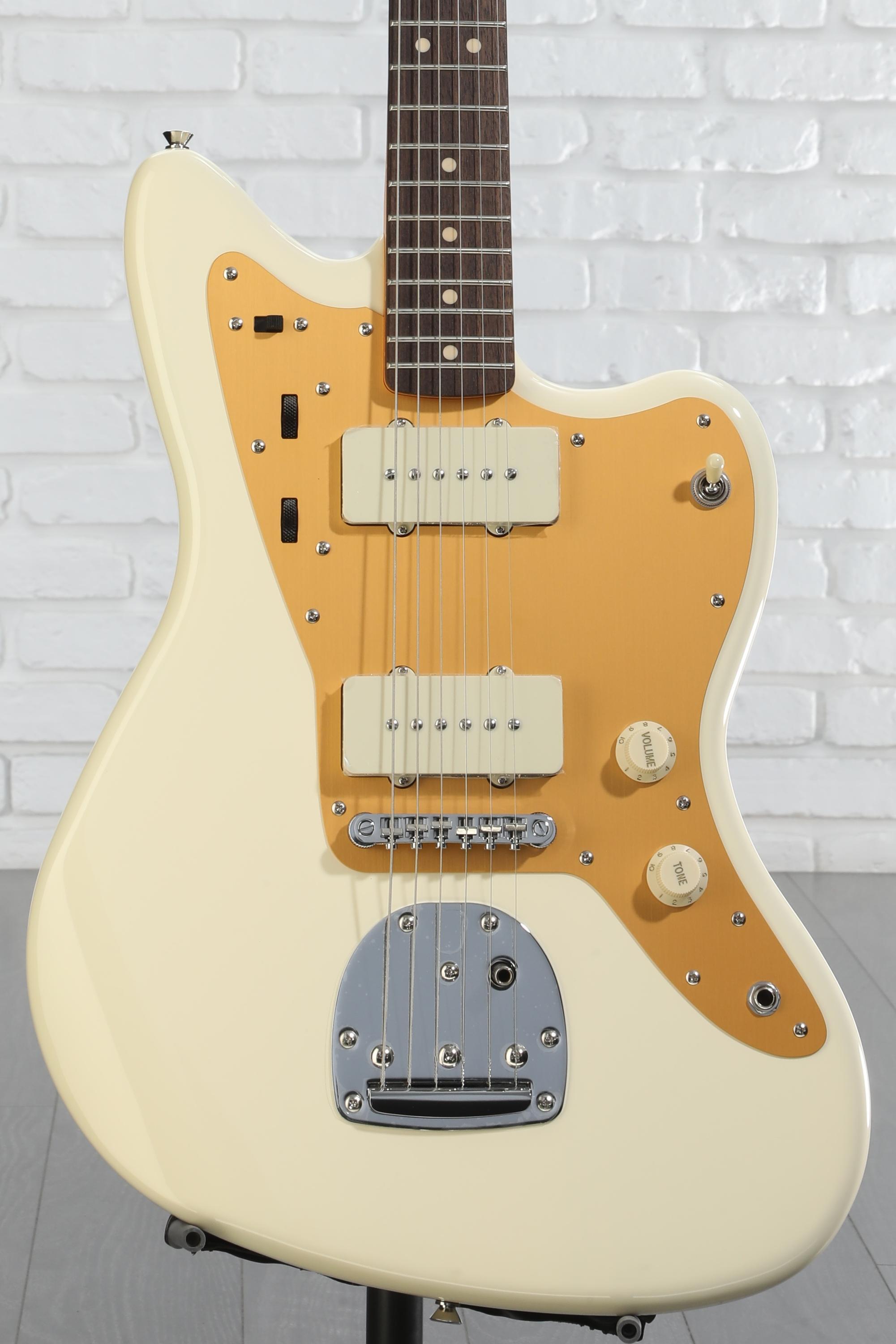 ギター viviJ Mascis Jazzmaster Vintage Squier J Mascis Signature Jazzmaster - Vintage White with