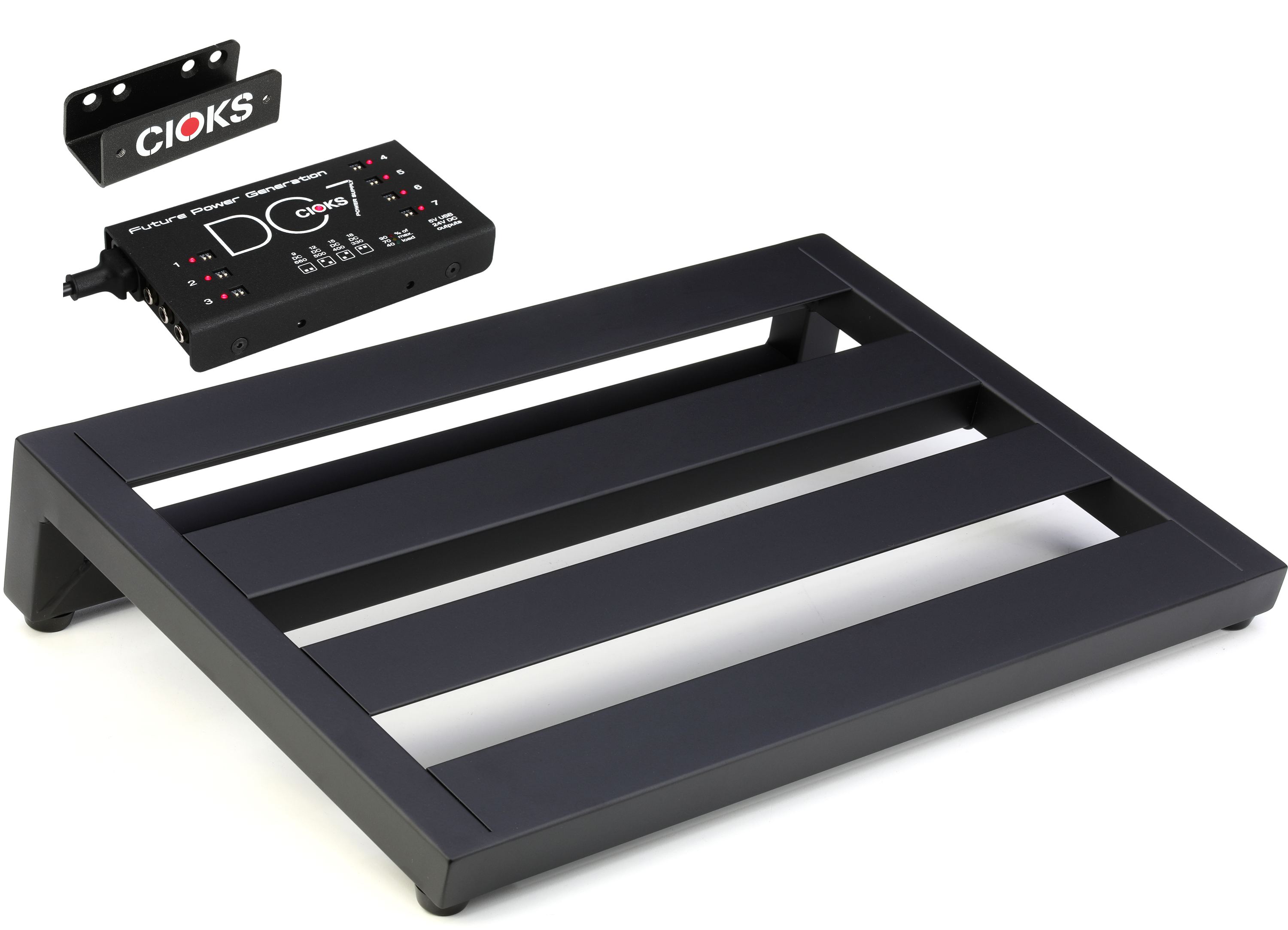 Pedaltrain Classic JR Pedalboard with CIOKS DC7 Power Supply