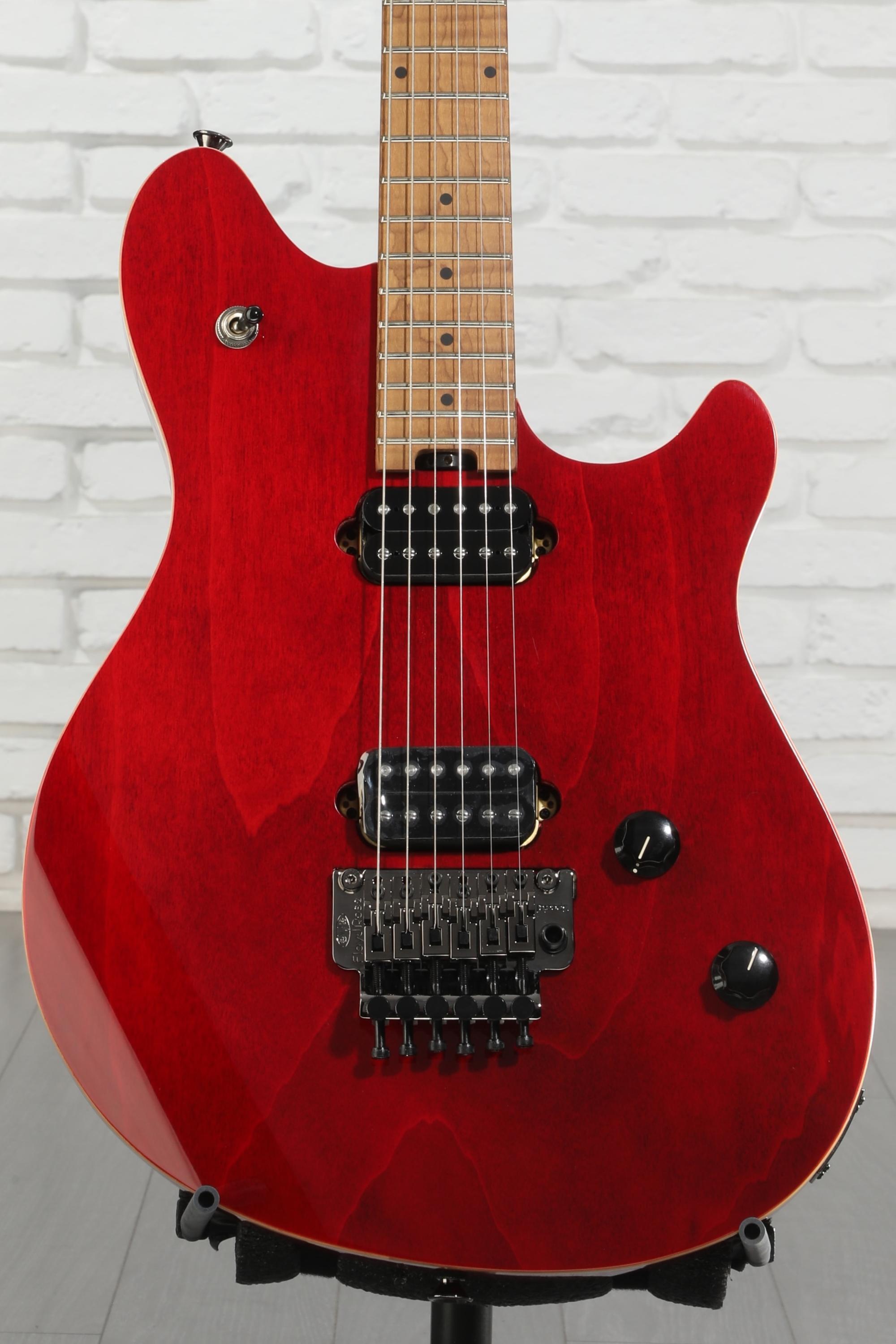EVH Wolfgang WG Standard QM Electric Guitar - Wine Red | Sweetwater