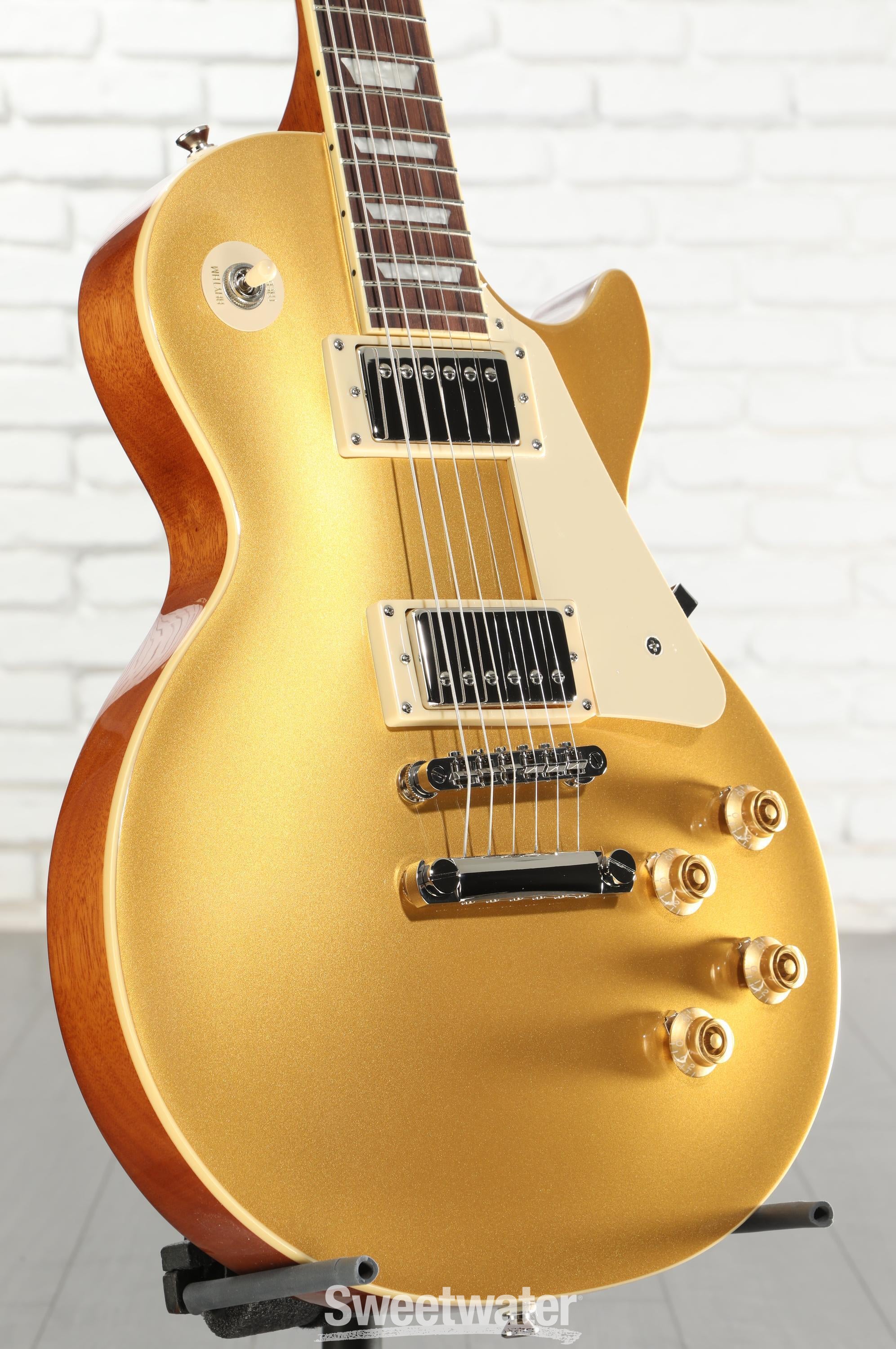 Epiphone Les Paul Standard '50s Electric Guitar - Goldtop | Sweetwater