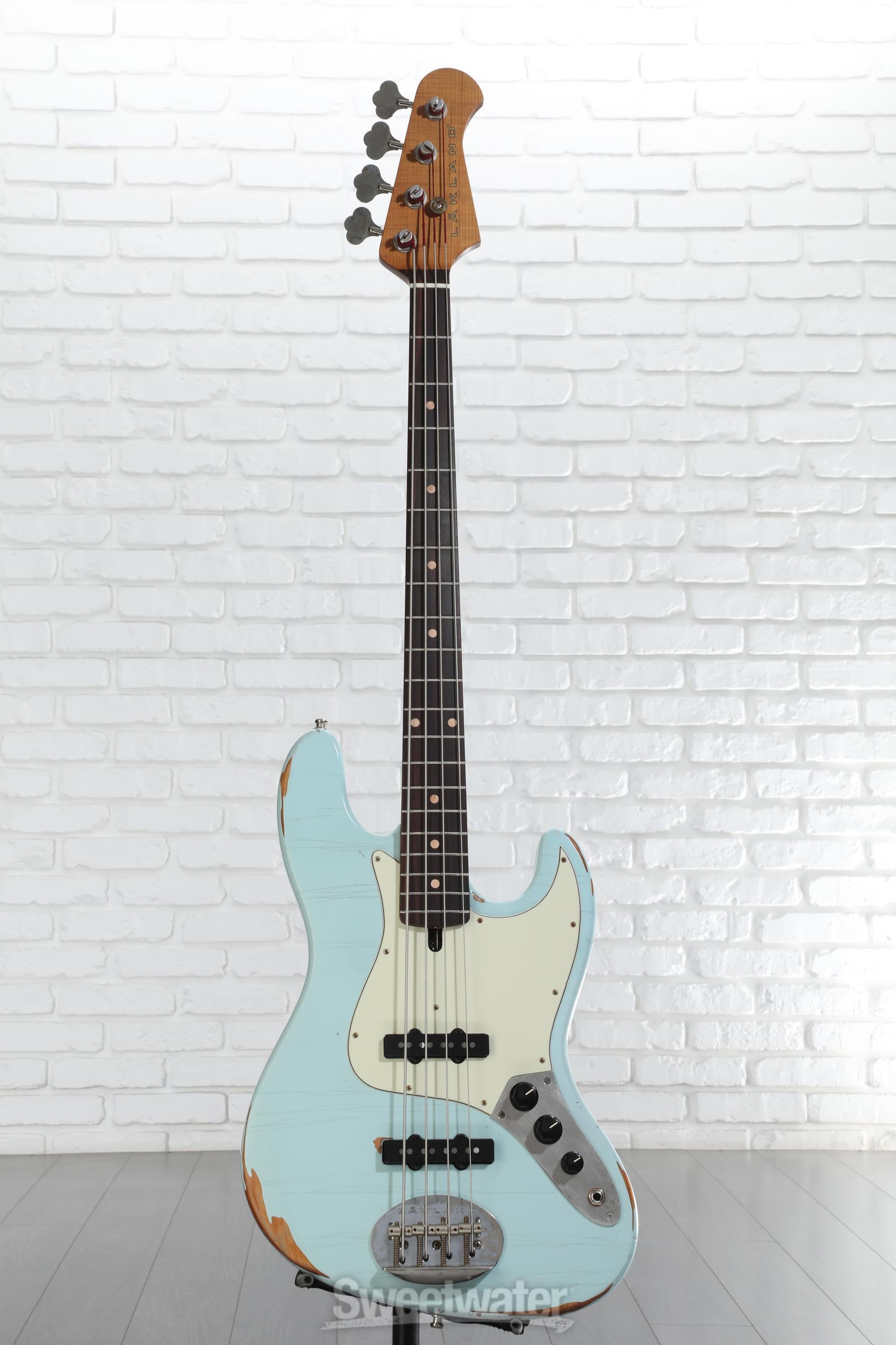 ベース LAKLAND SL44-60/R Hinatch Signature Bass LAKLAND SL44-60/R Hinatch(Lake Placid Blue/MH) [Hidekazu