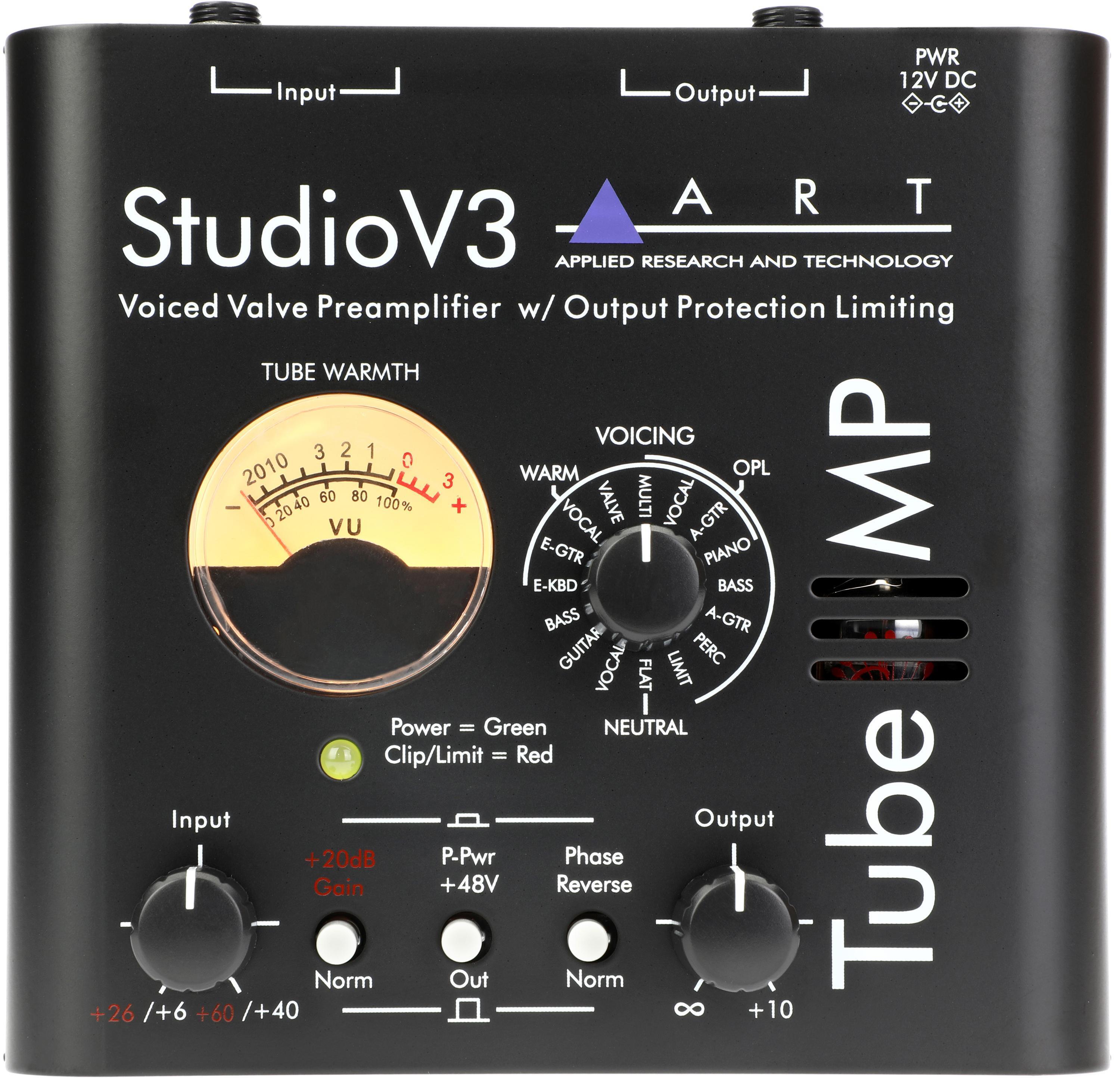 ART Tube MP Studio V3 Preamp/DI Box | Sweetwater