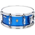 Photo of Ludwig Legacy Mahogany "Jazz Fest" Snare Drum - 5.5 x 14-inch - Blue Sparkle