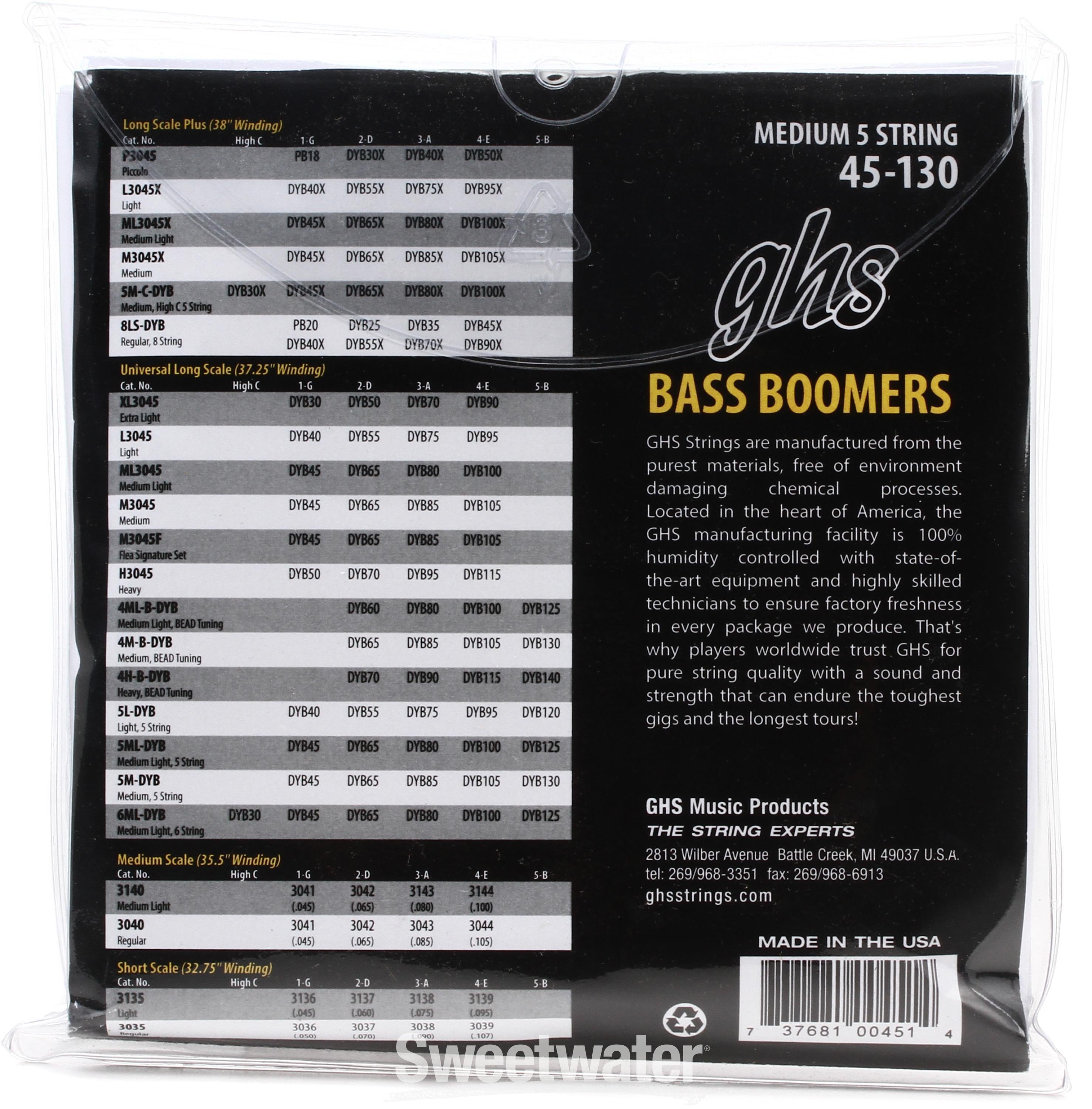 Ghs bead deals bass strings