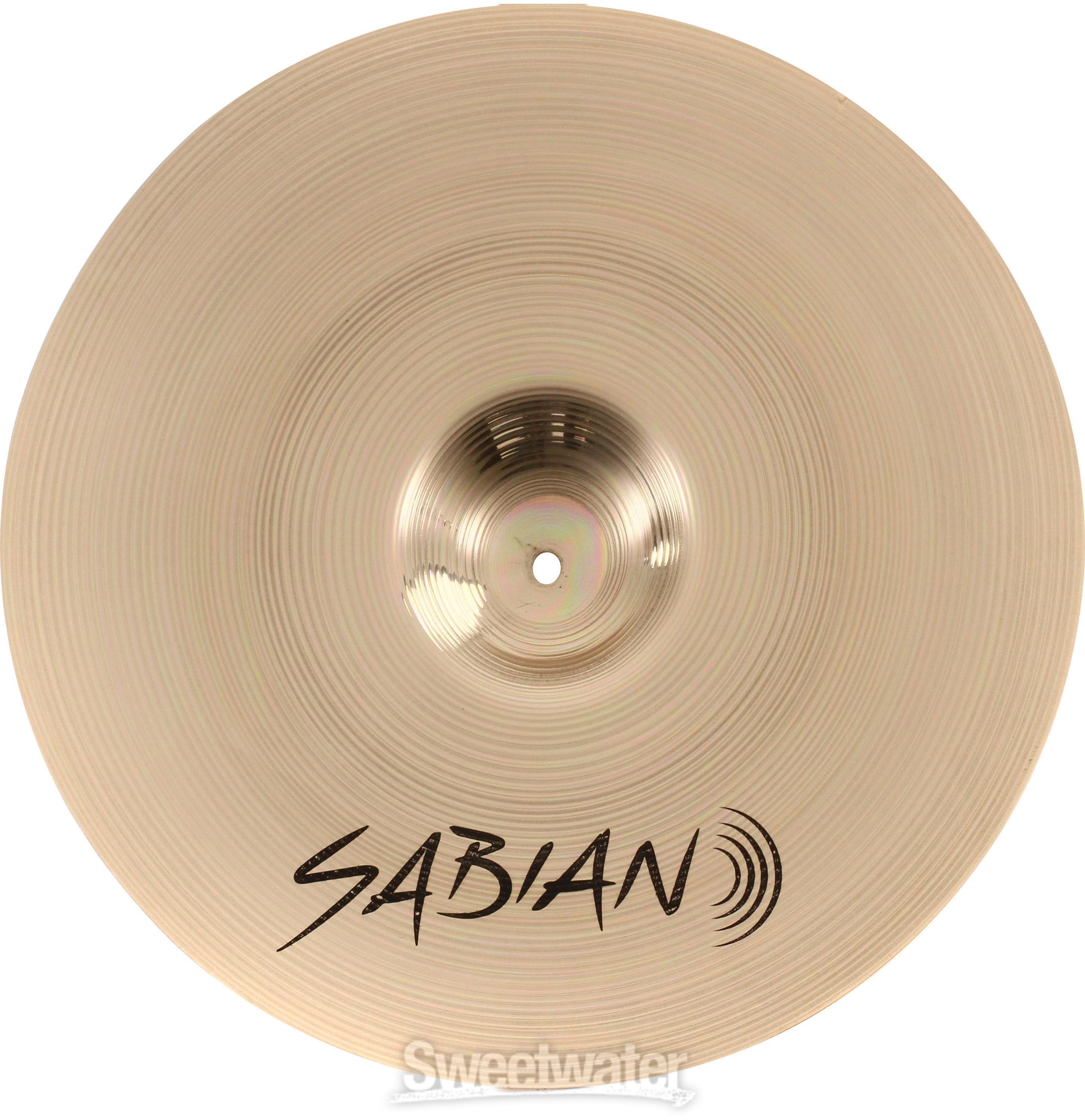 Sabian 18 inch AA Rock Crash Cymbal - Brilliant Finish