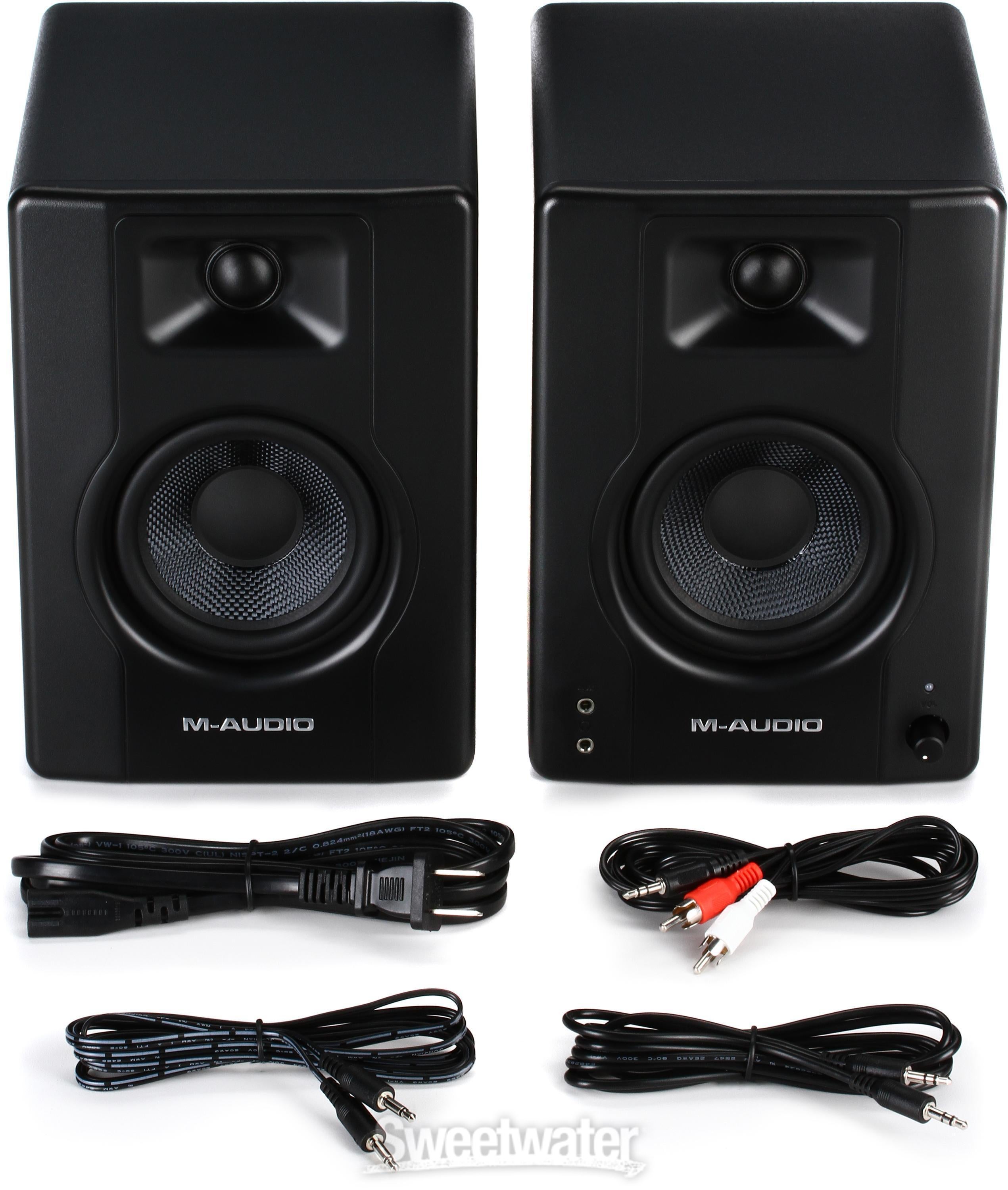 M-Audio BX4 4.5-inch Powered Studio Monitor - Pair | Sweetwater