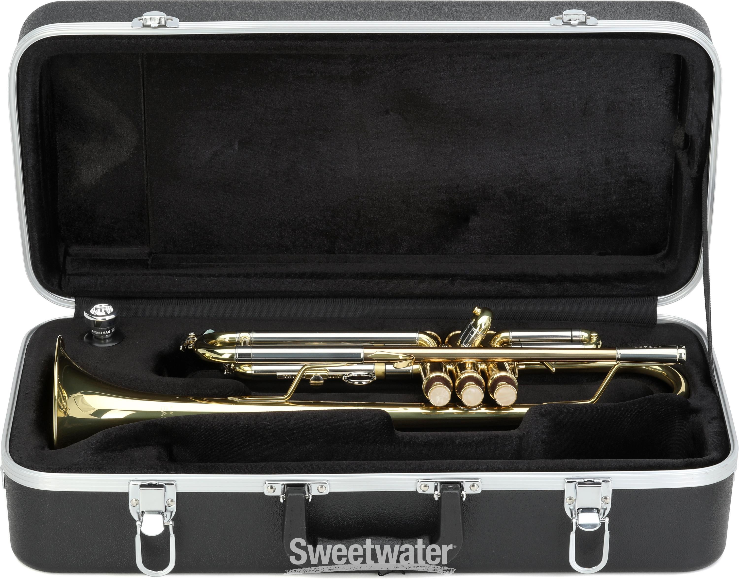 Eastman ETR420 Student Series Bb Trumpet - Clear Lacquer