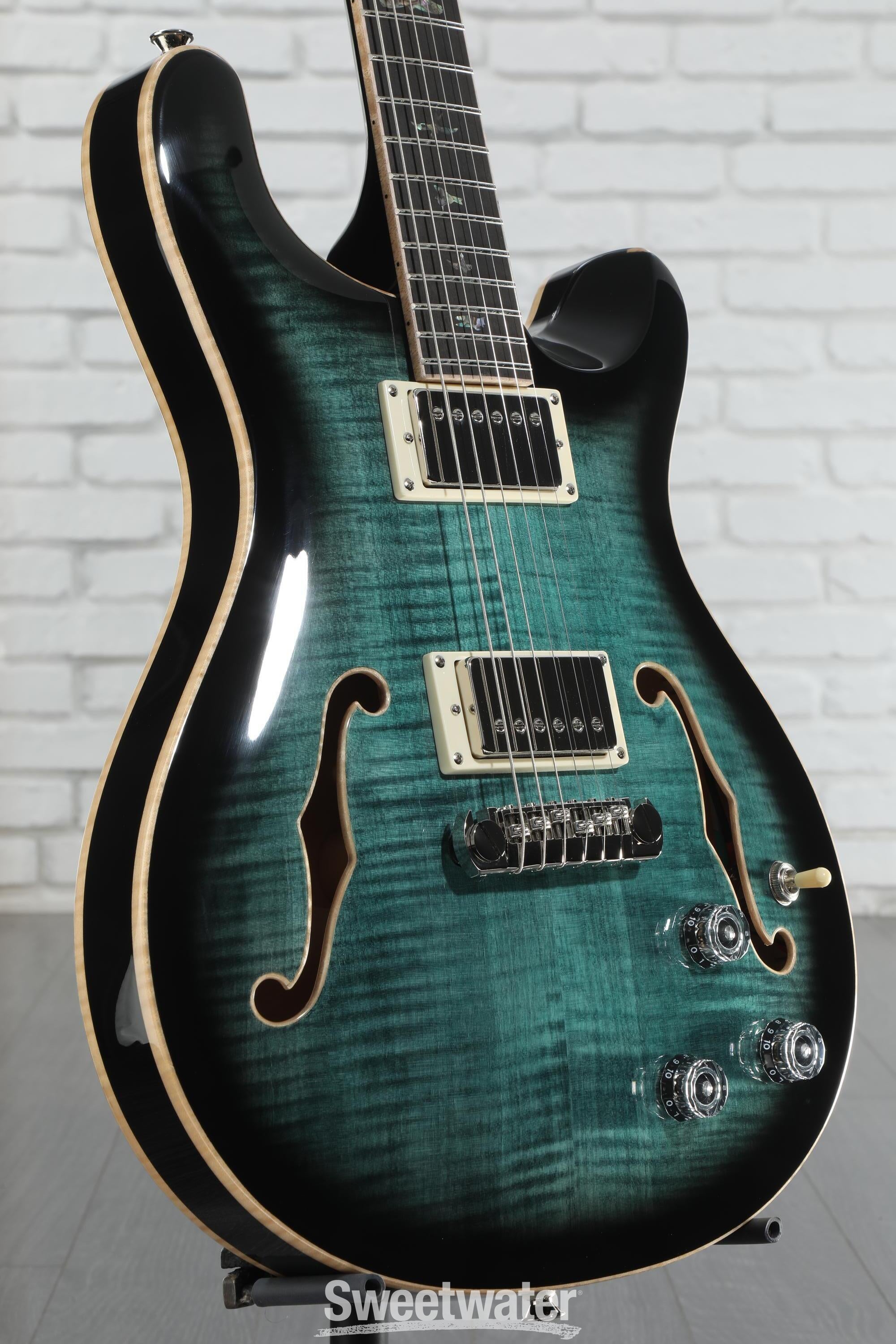おトク情報がいっぱい！ SE PRS Hollowbody Blue Peacock - Guitar Electric Piezo II ギター