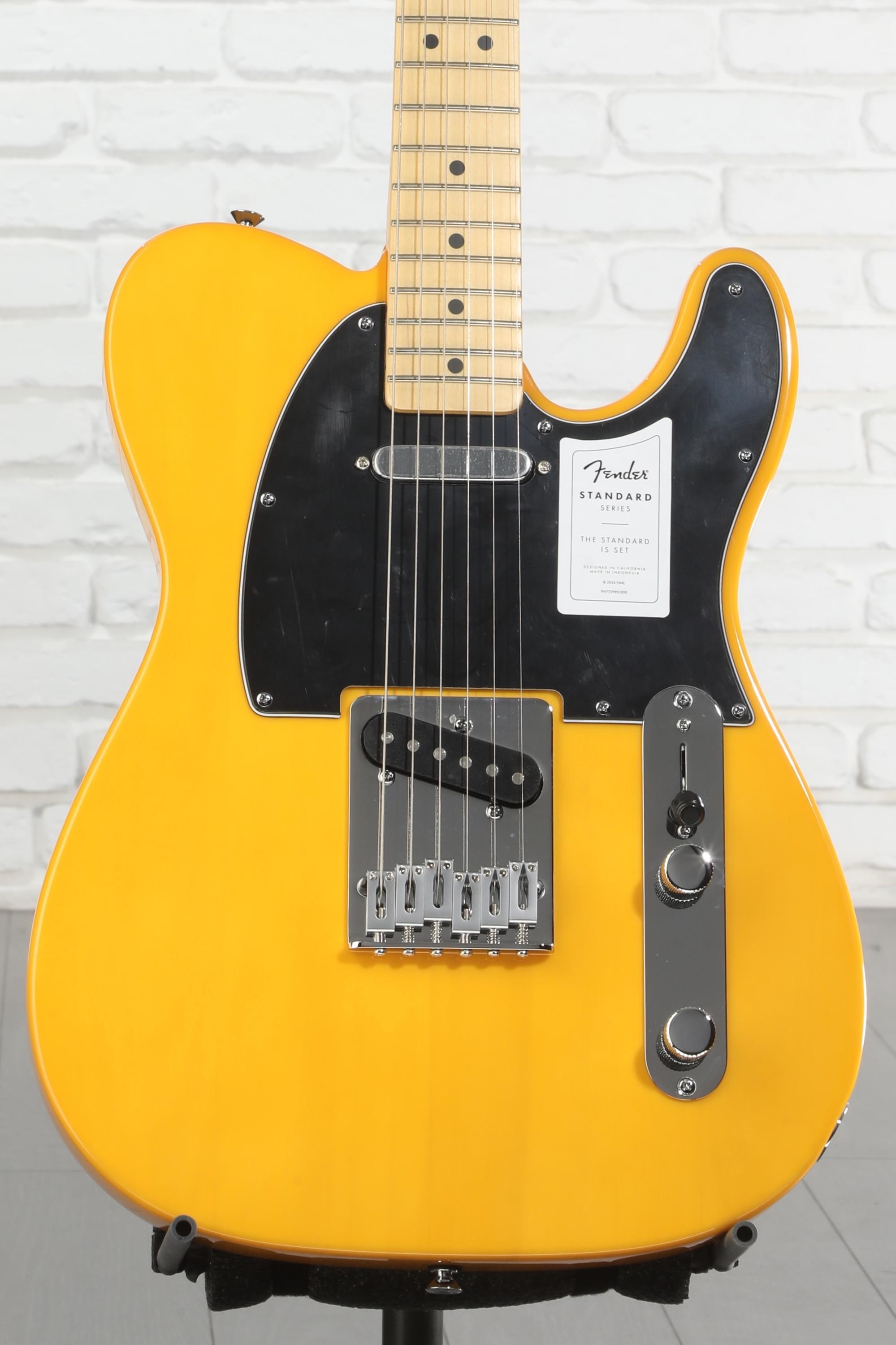 ギター Fender STANDARD TELECASTER Fender Standard Telecaster Electric Guitar - Butterscotch Blonde