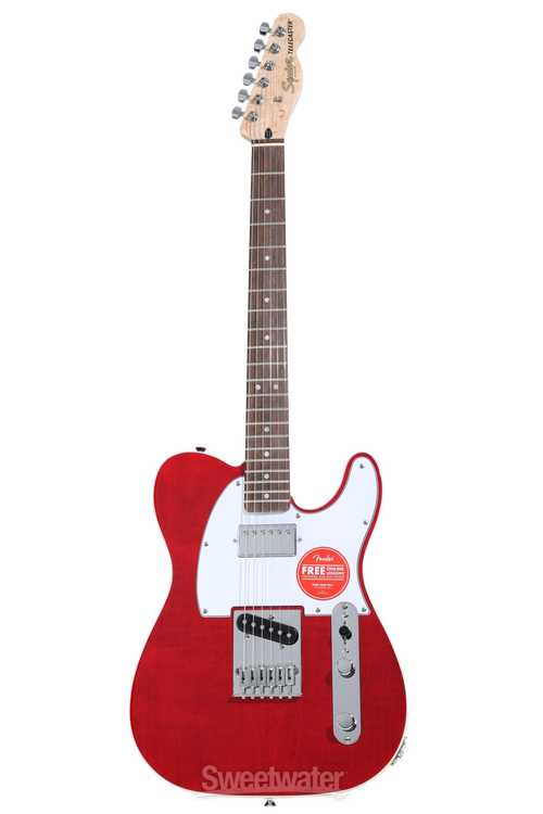 Squier Affinity Series Telecaster Electric Guitar - Crimson Squier Affinity Series Telecaster Electric Guitar - Crimson