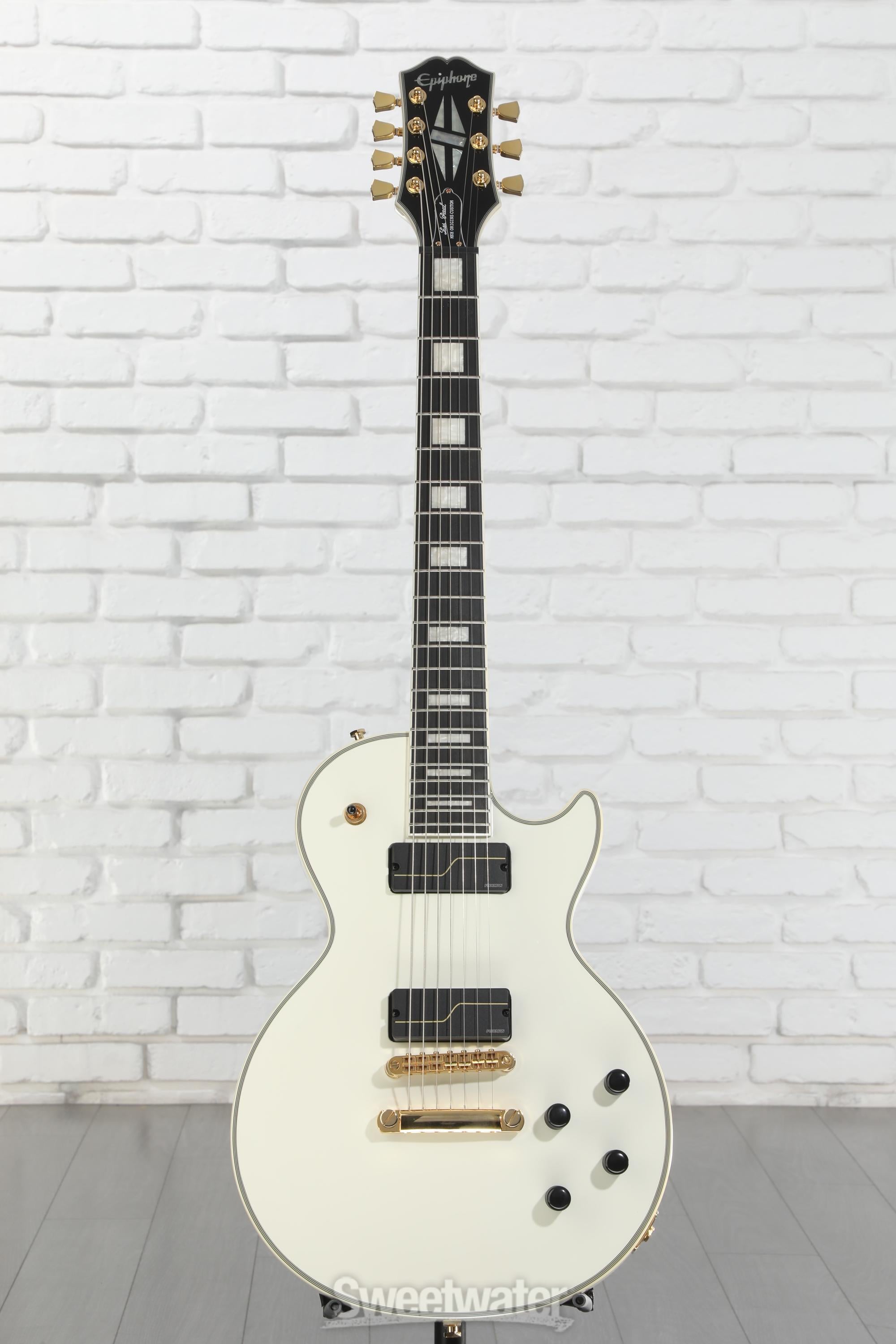ギター Matt Heafy Les Paul Custom 7-String Epiphone 7-string Matt Heafy Les Paul Custom Origins