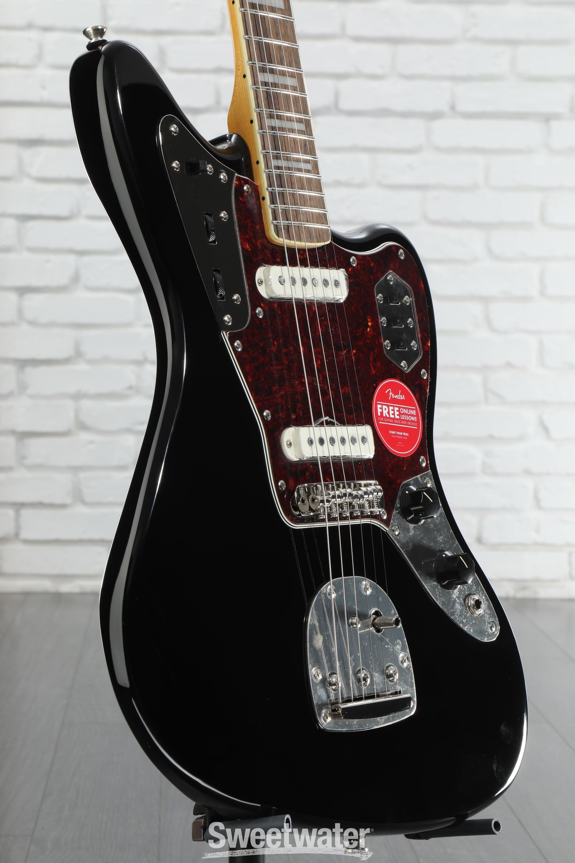 Squier Classic Vibe '70s Jaguar - Black | Sweetwater