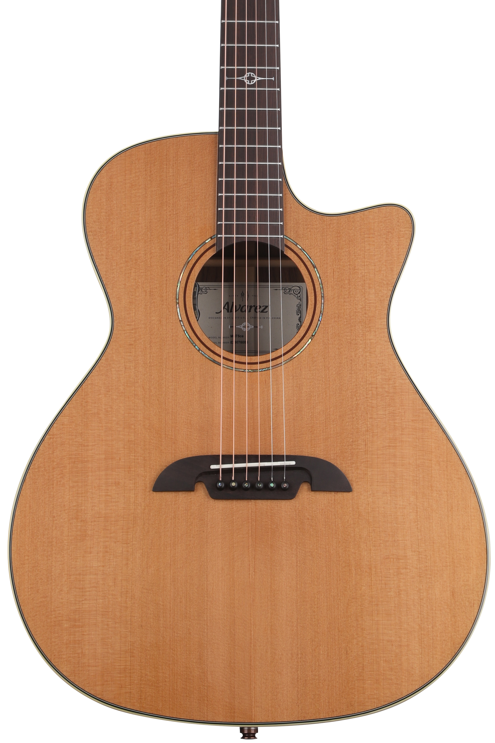 Alvarez MG75ce Masterworks Series Acoustic-electric Guitar