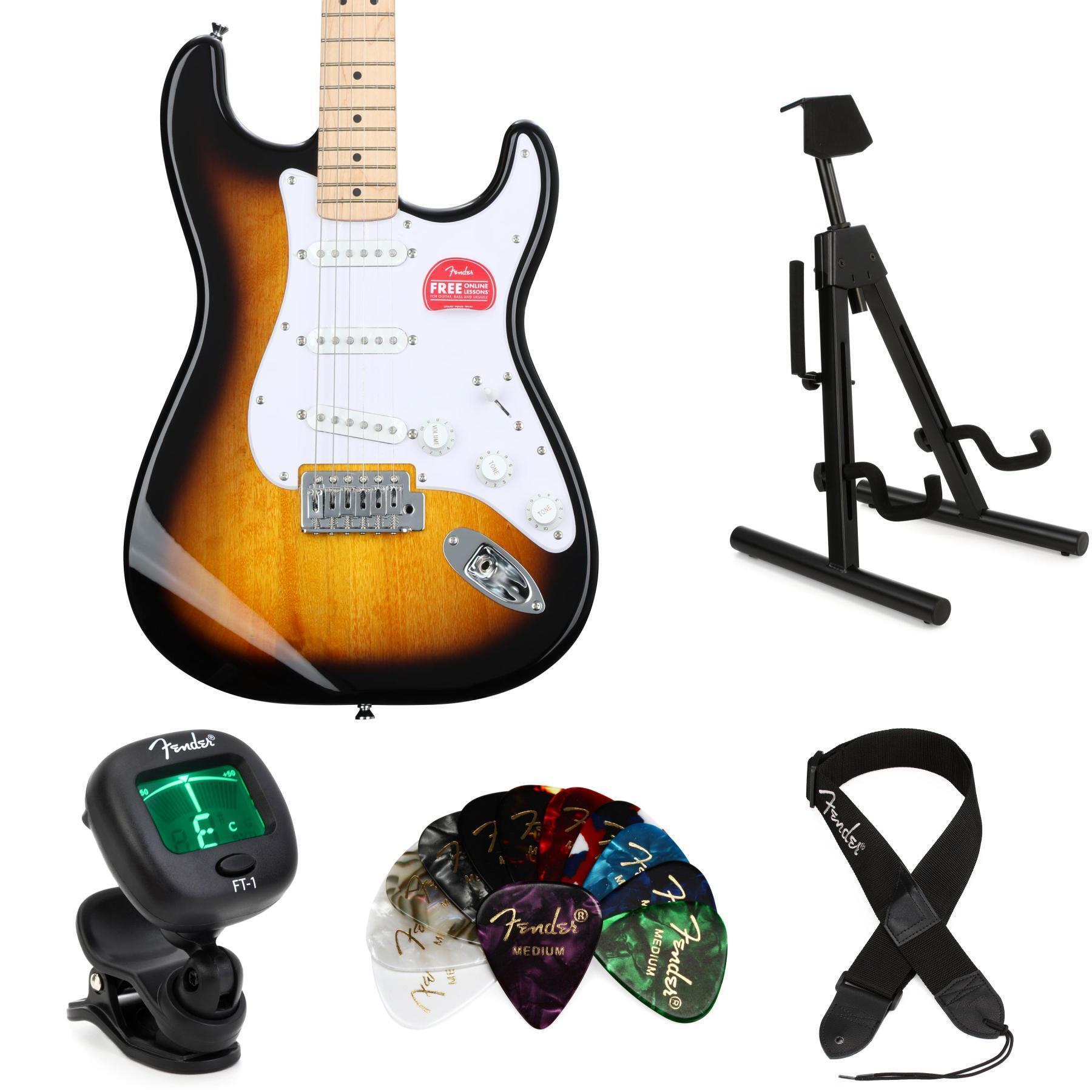 Squier Sonic Stratocaster Electric Guitar - 2-color Sunburst