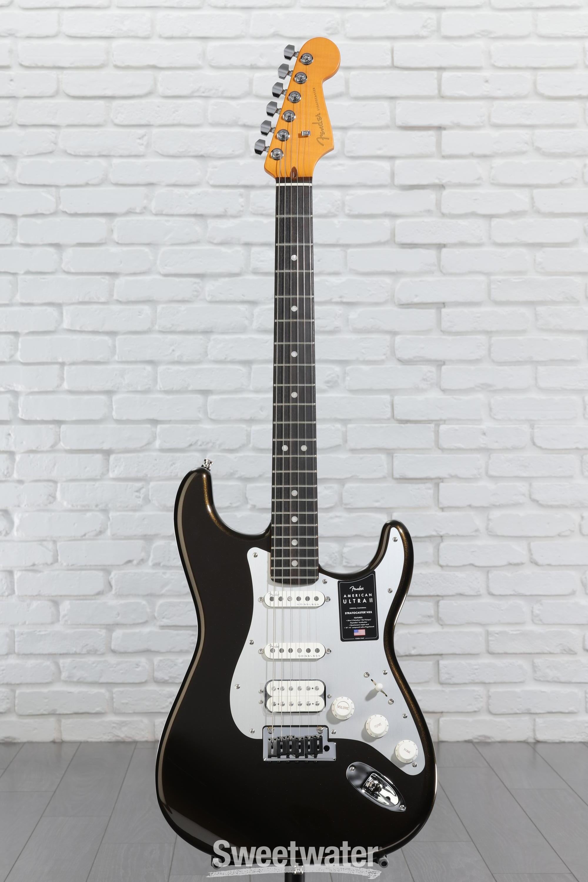 Fender American Ultra II Stratocaster HSS Electric Guitar - Texas