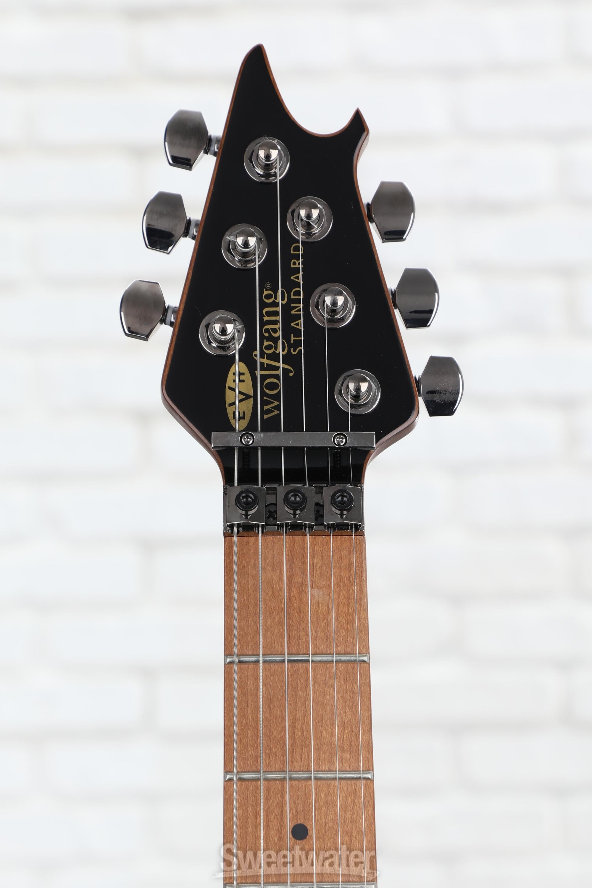 EVH Wolfgang WG Standard QM Electric Guitar - Wine Red