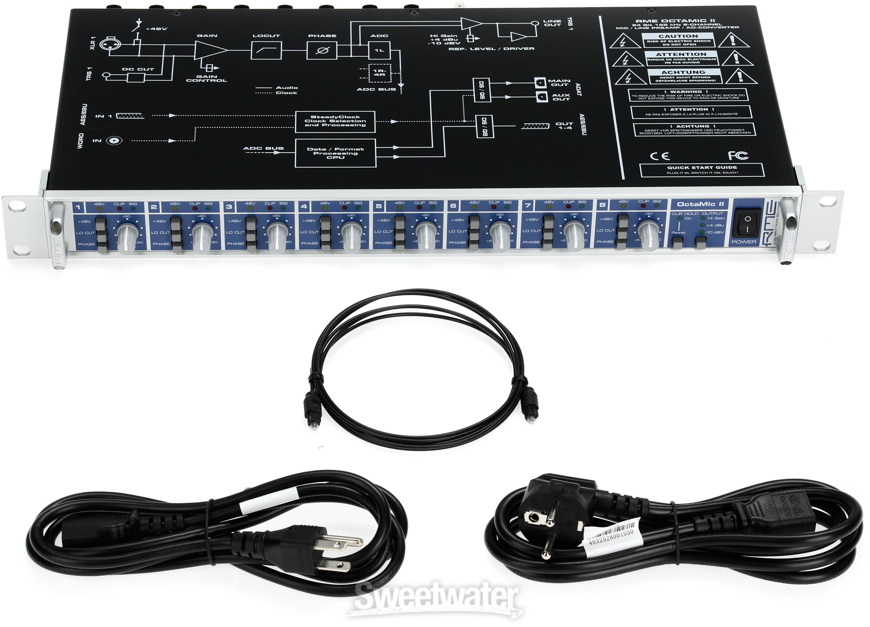 RME ( アールエムイー )OctaMic II マイクプリアンプ RME ( アールエムイー ) OctaMic II マイクプリアンプ 送料無料