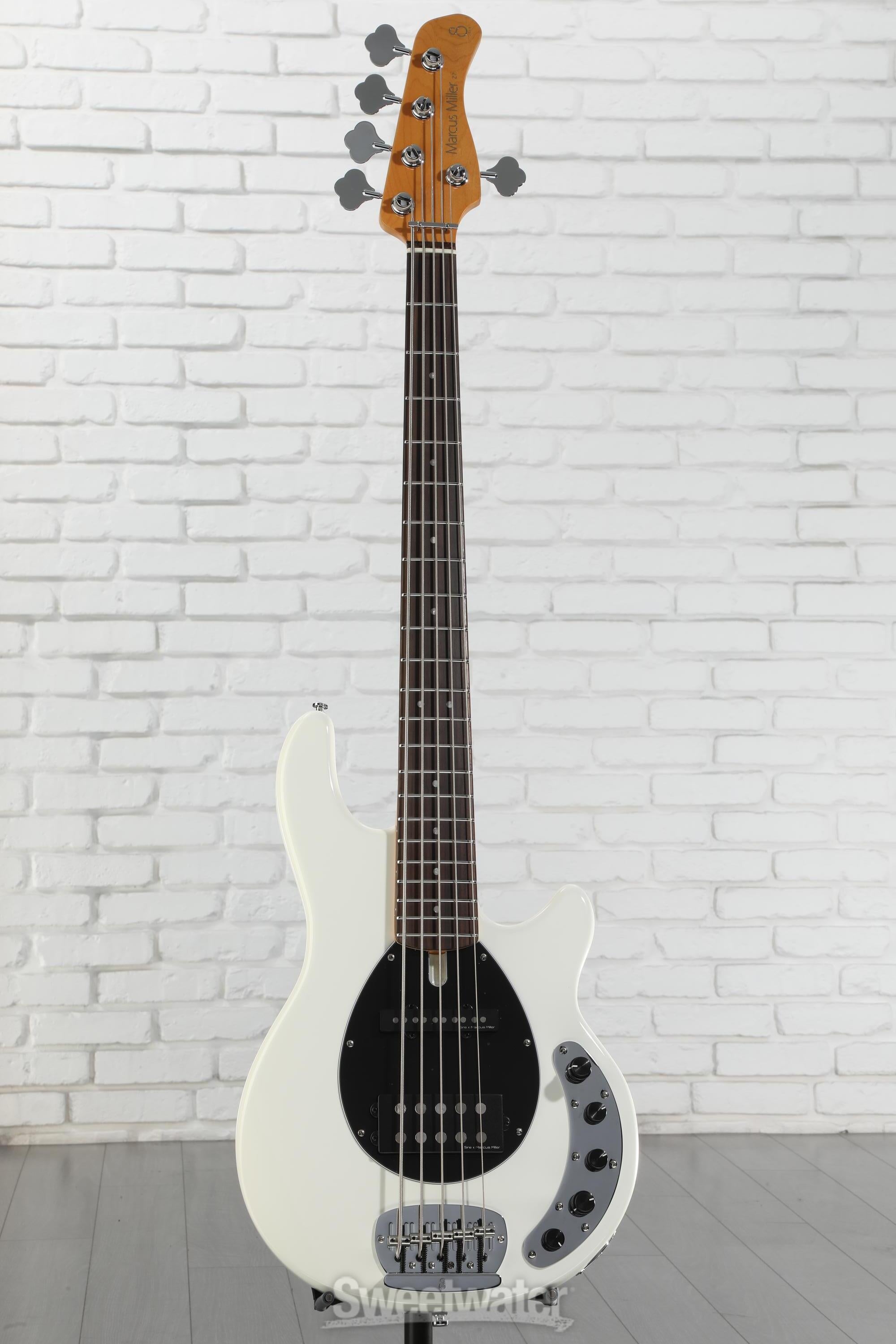 Sire Marcus Miller Z7 5-string Bass Guitar - Antique White