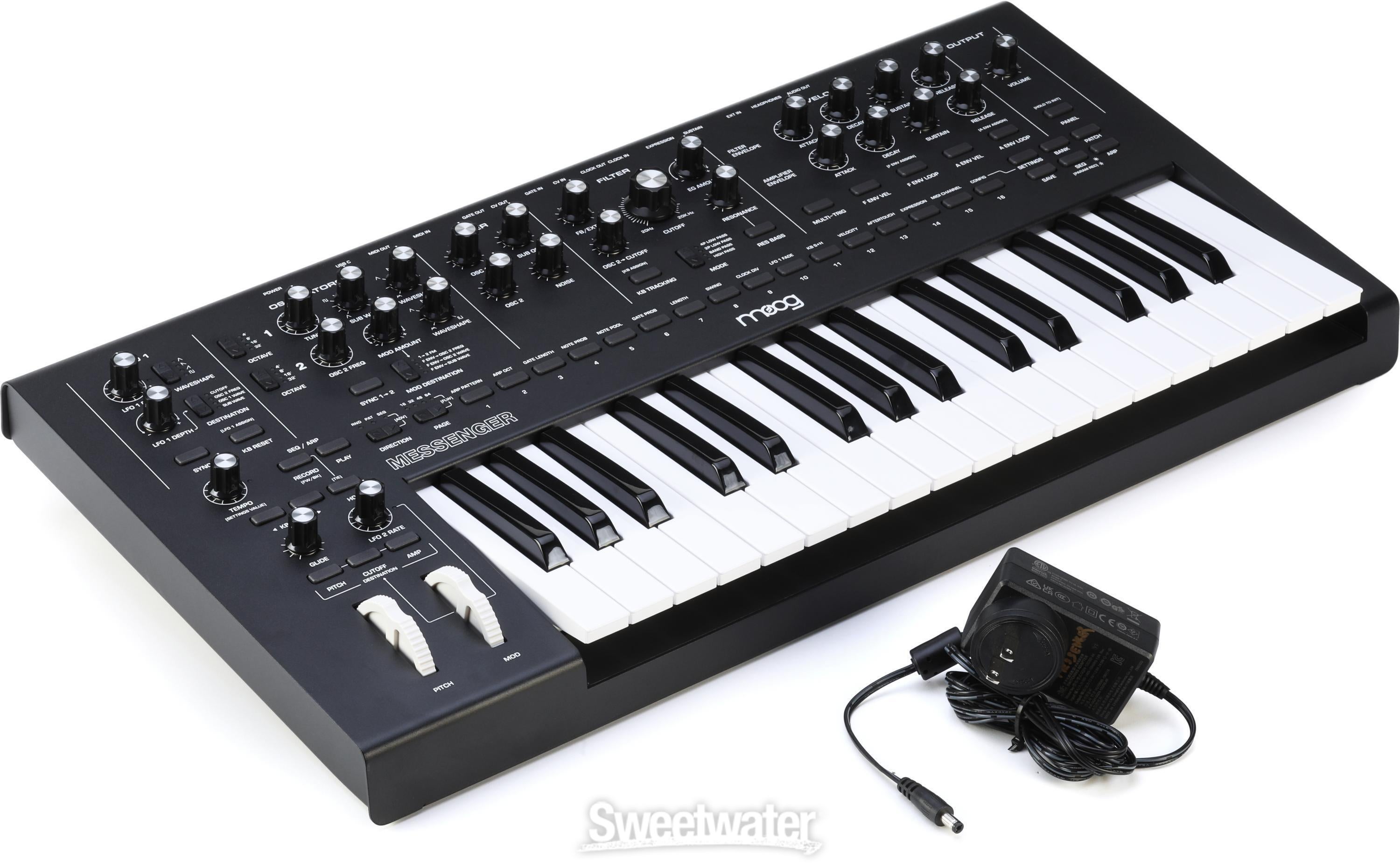 Moog Messenger Monophonic Analog Synthesizer | Sweetwater