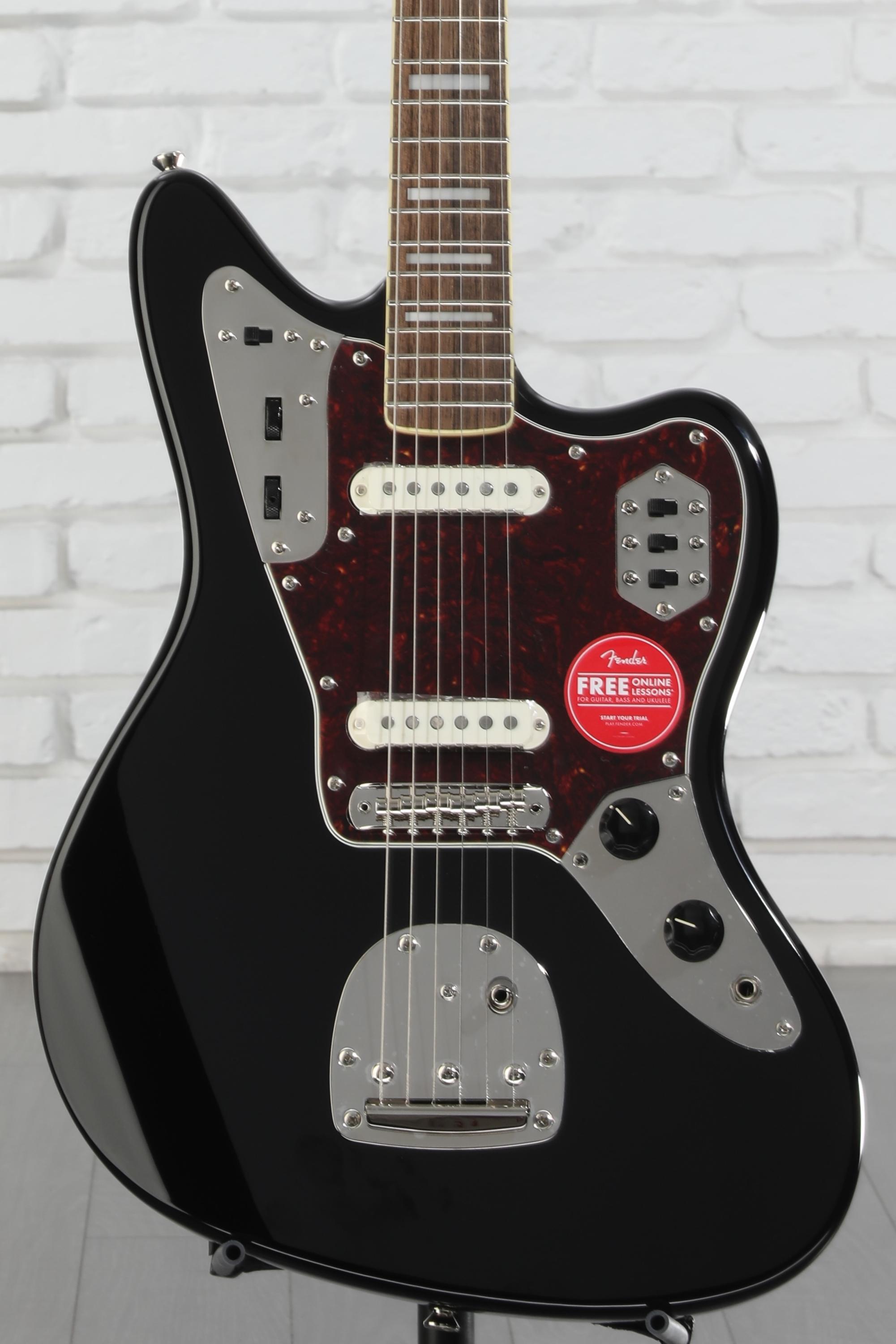 Squier Classic Vibe '70s Jaguar - Black | Sweetwater