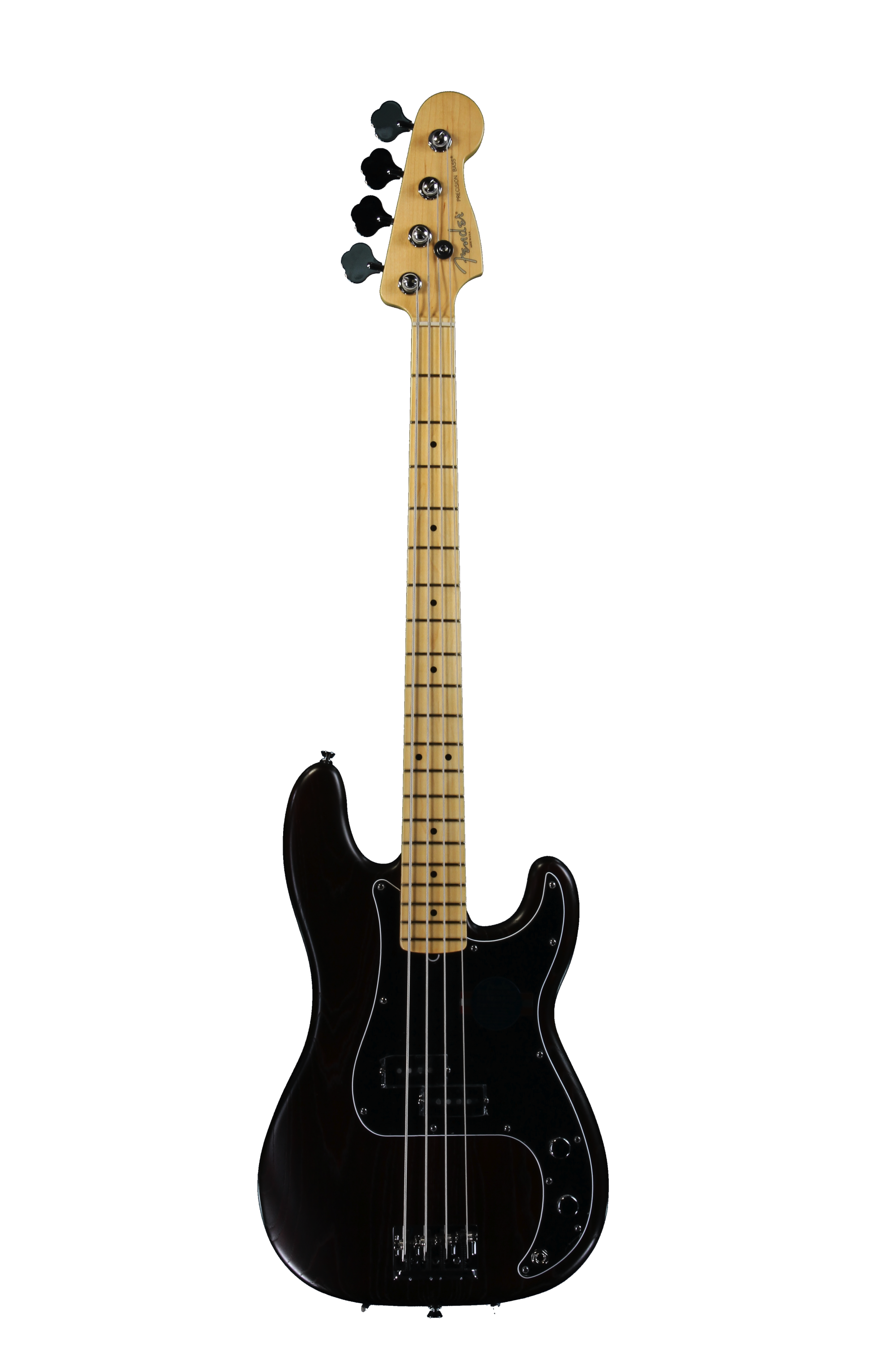 Fender American Standard Hand Stained Ash Precision Bass - Mahogany Stain  FSR | Sweetwater