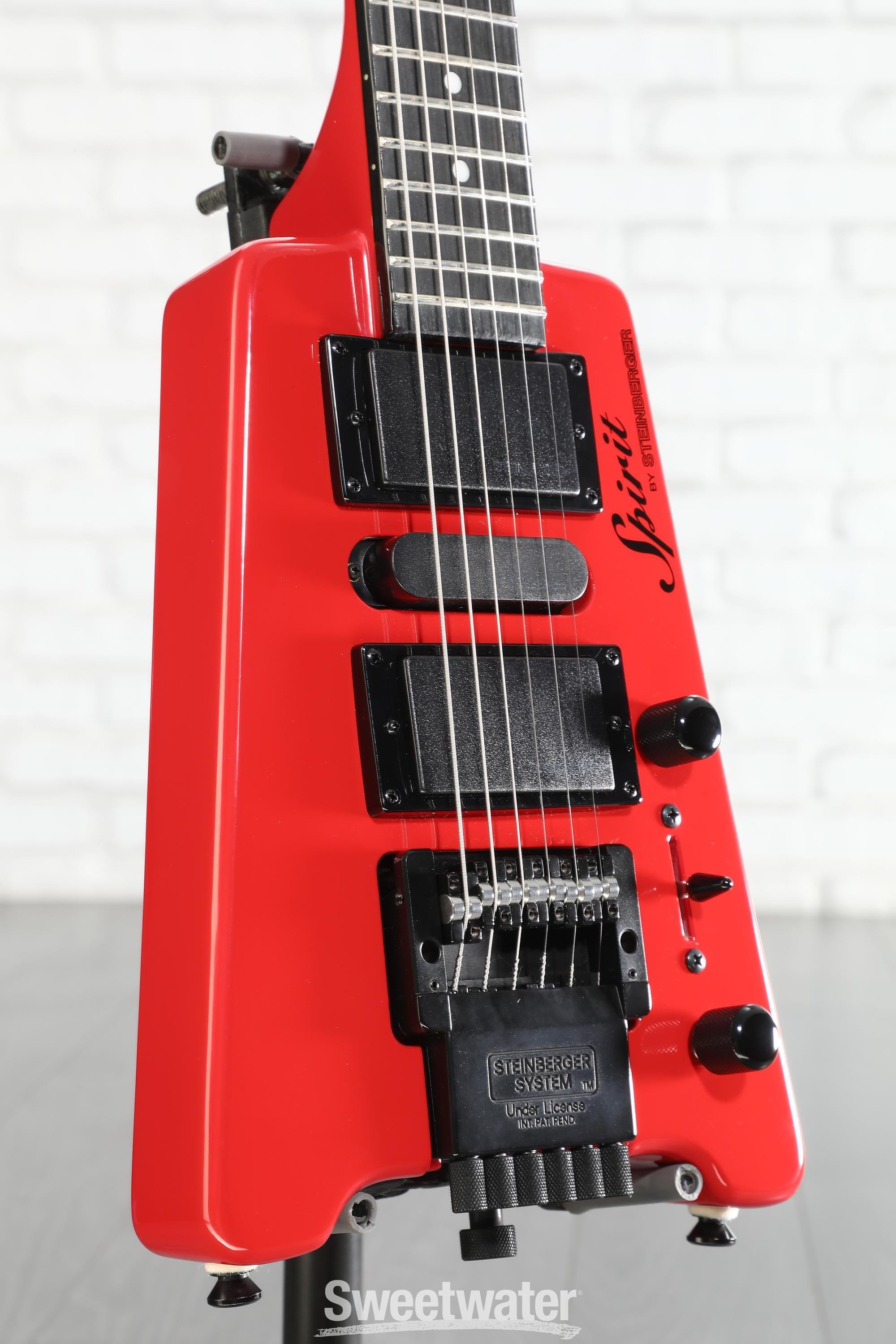 Steinberger Spirit GT-PRO Deluxe Electric Guitar - Hot Rod Red