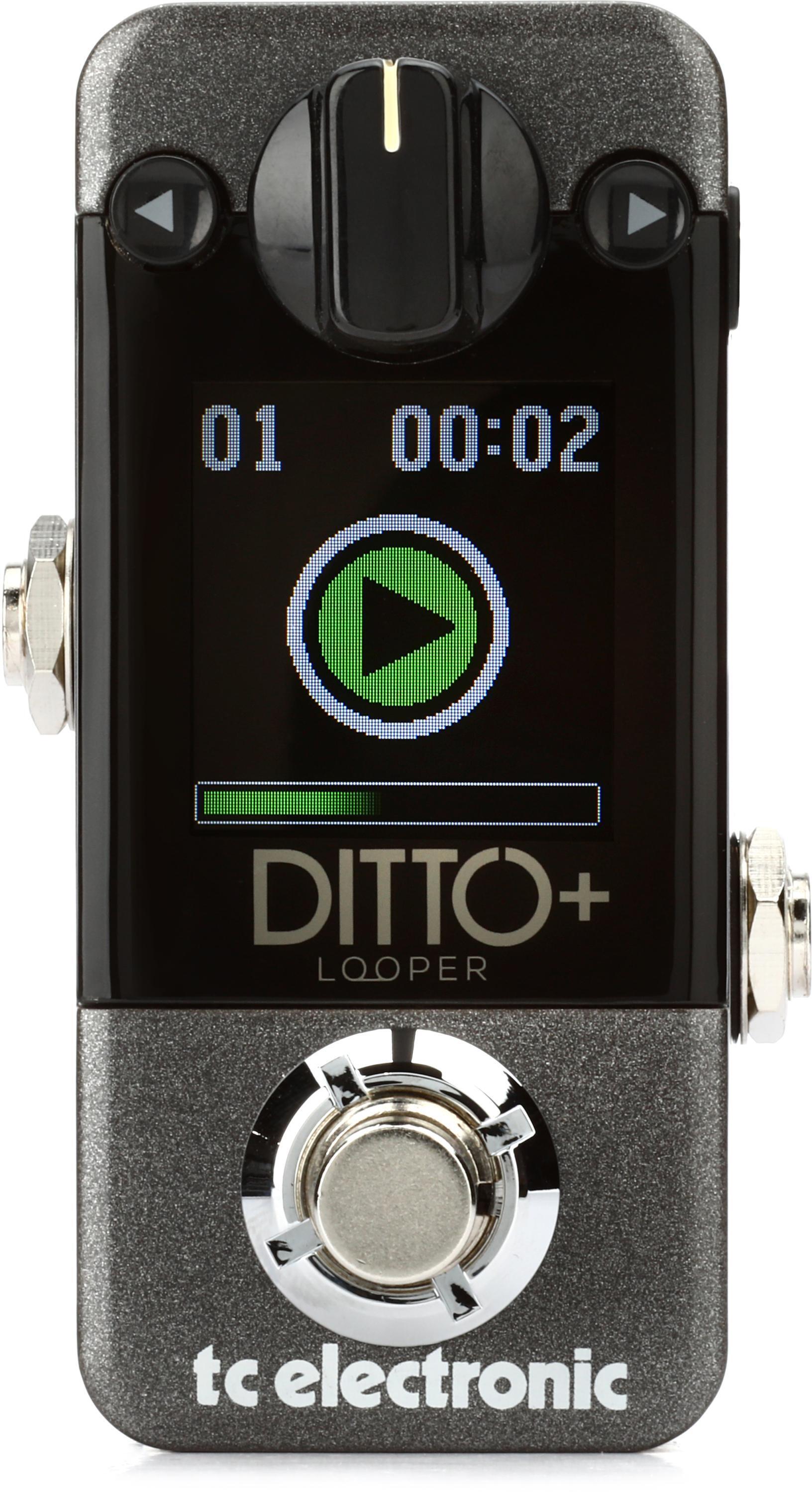 Bundled Item: TC Electronic Ditto+ Looper Pedal