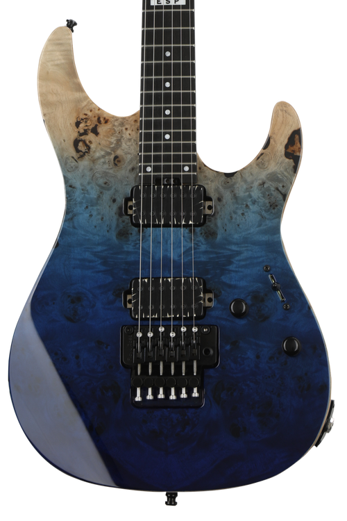 E-II(イーツー) EC BM / Blue Natural Burst Amazon | E-II EC BM Blue Natural Fade エレキギター イーツー