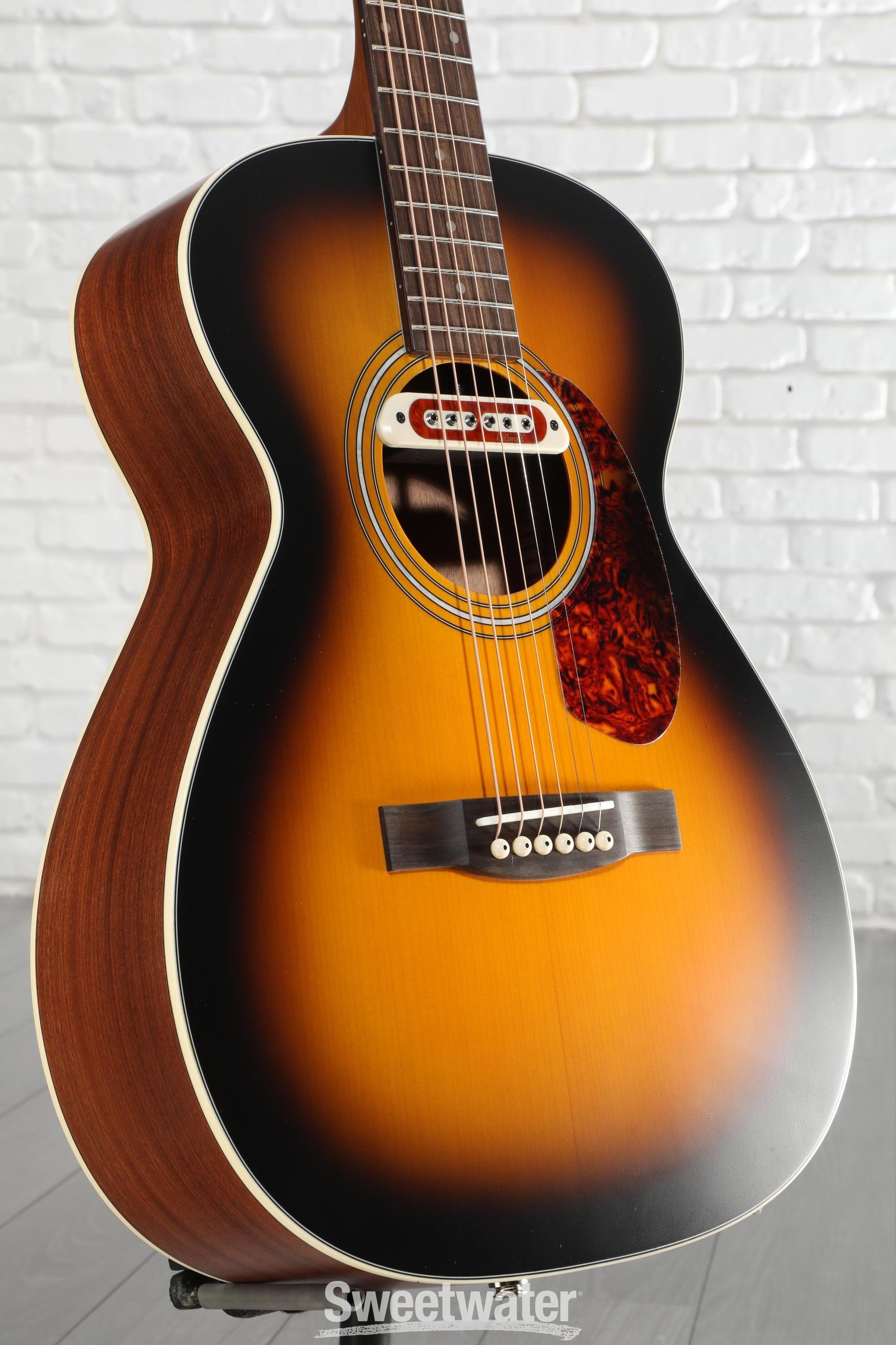 Guild M-240E Troubadour Acoustic-Electric Guitar - Vintage