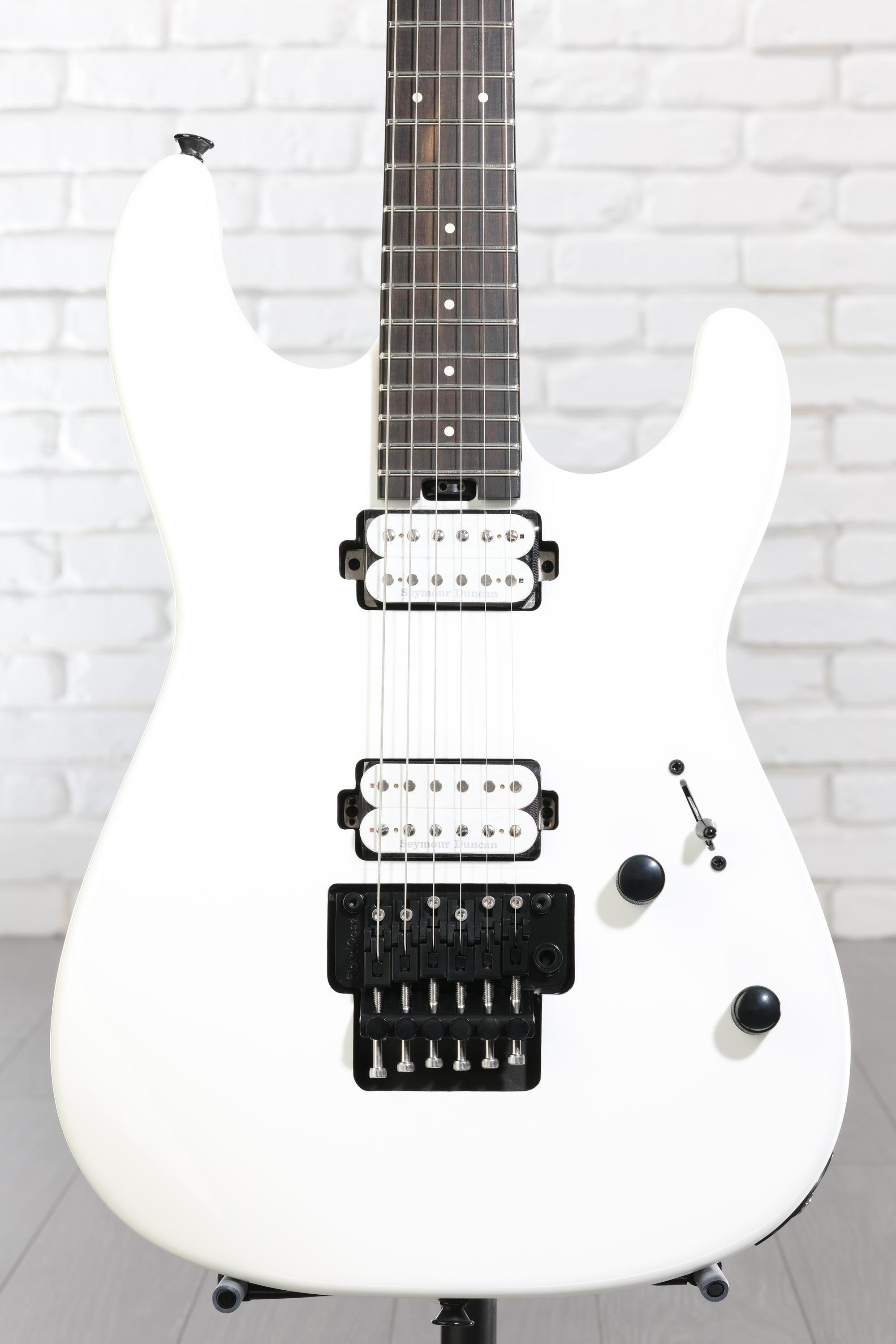 Charvel Pro-Mod Plus SC1 HH FR Electric Guitar - Snow White
