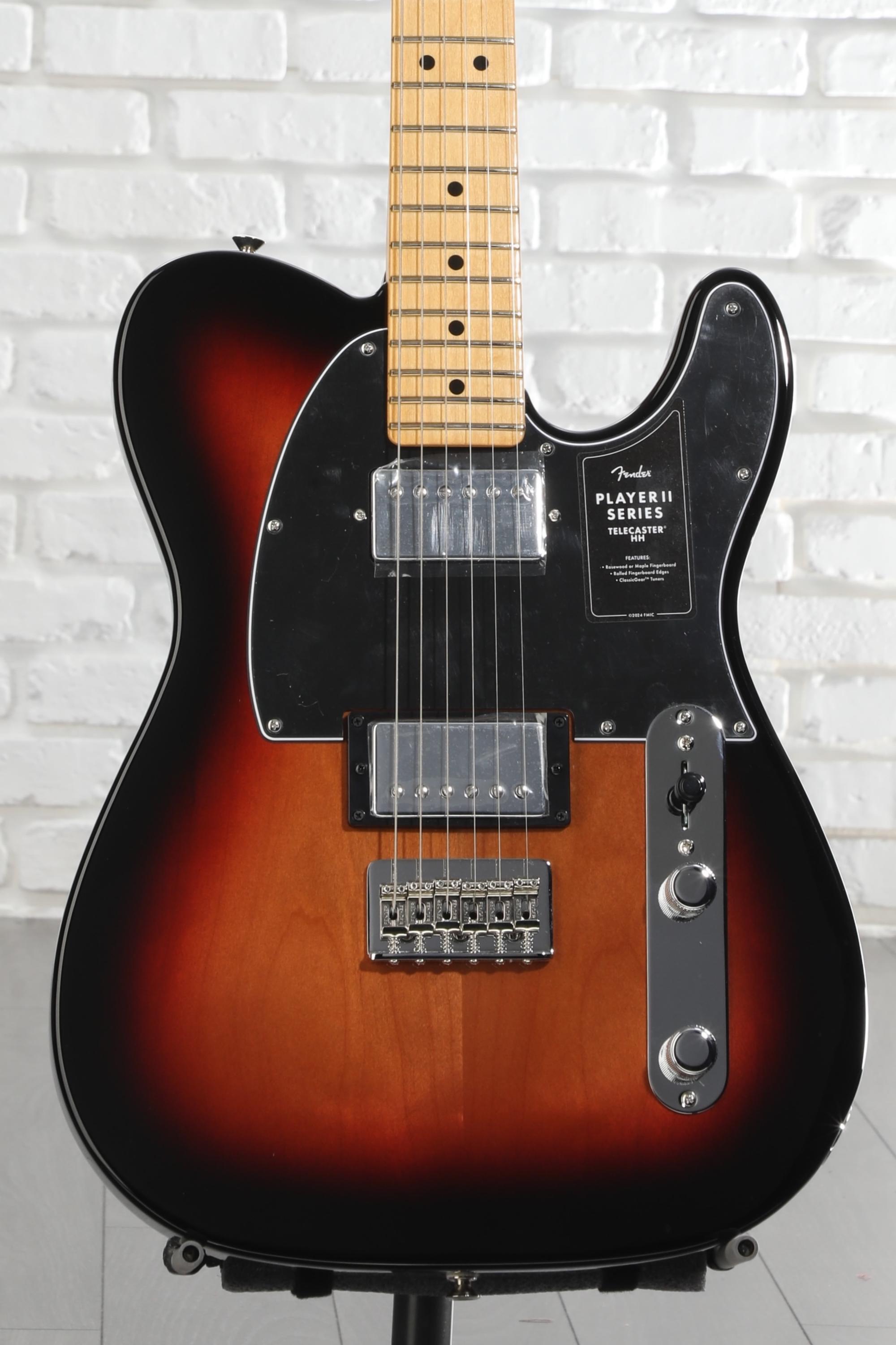 Fender Player II Telecaster HH Electric Guitar - 3-color Sunburst