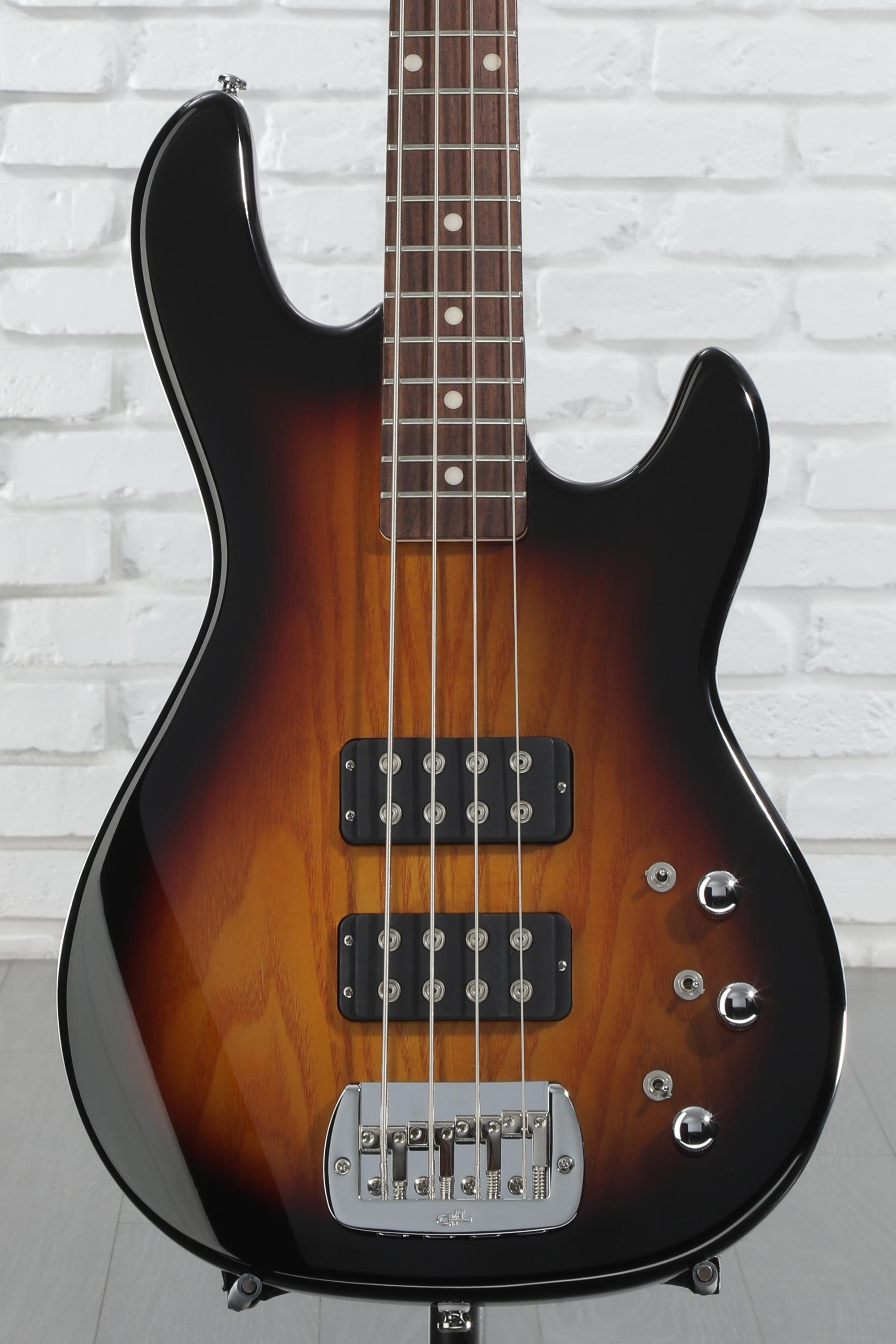 G&L Tribute L-2000 Bass Guitar - 3-tone Sunburst | Sweetwater