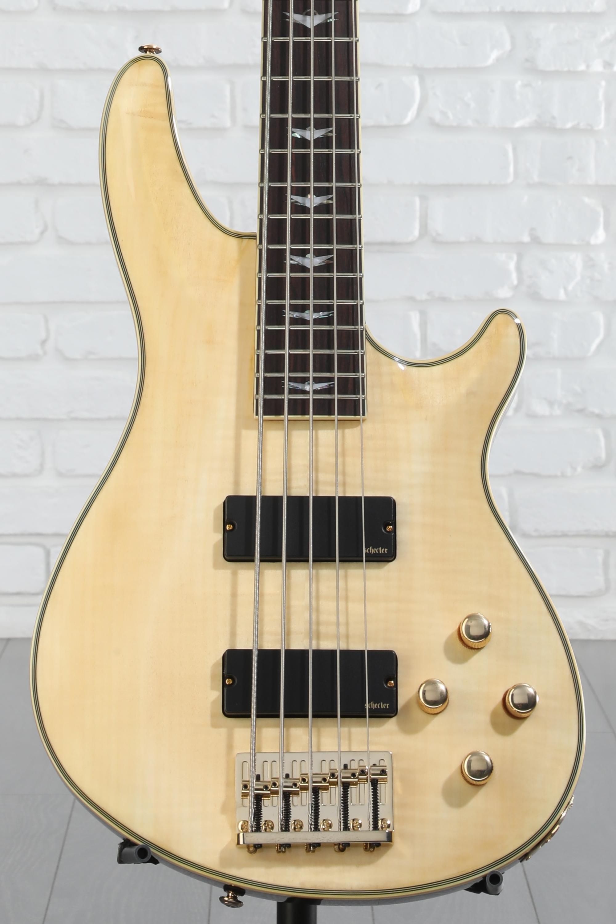 Schecter Omen Extreme-5 Bass Guitar - Natural | Sweetwater