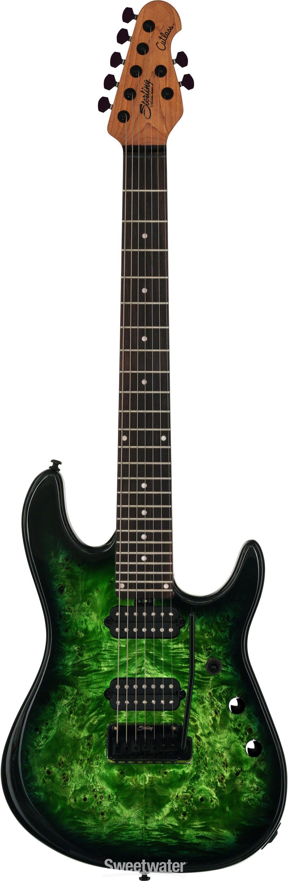 Sterling By Music Man Richardson7 Electric Guitar - Kokiri Forest