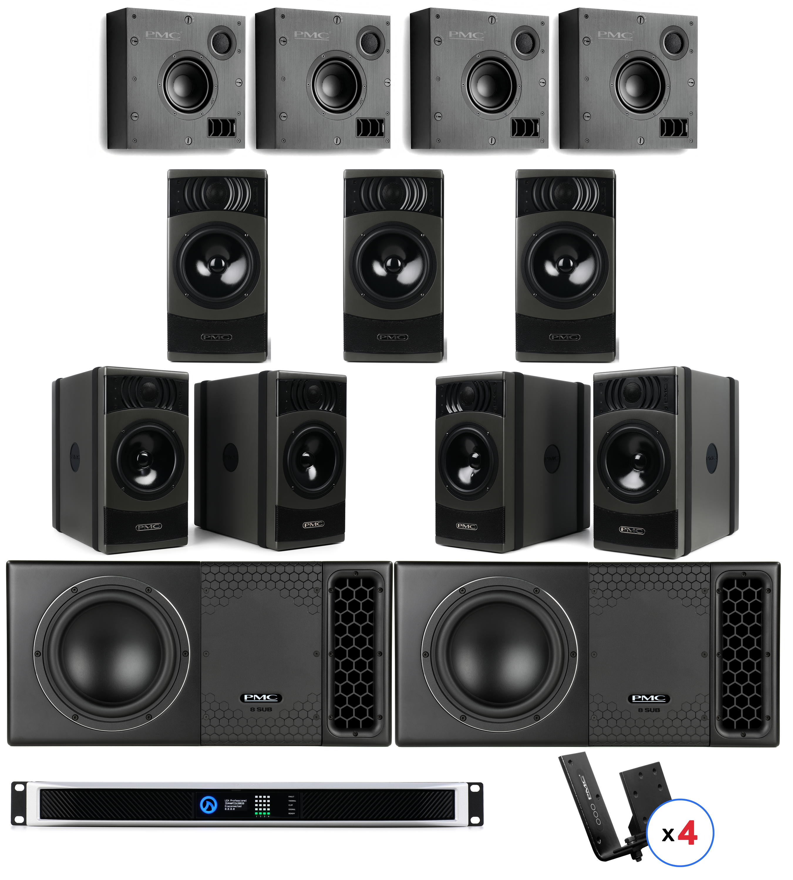 Photo of PMC 7.1.4 Immersive Audio Studio Monitor System
