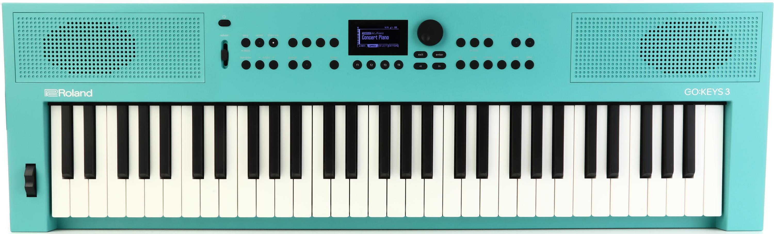 Roland GO: KEYS 3 کی بورڈ - فیروزی۔Roland GO: KEYS 3 کی بورڈ - فیروزی۔  