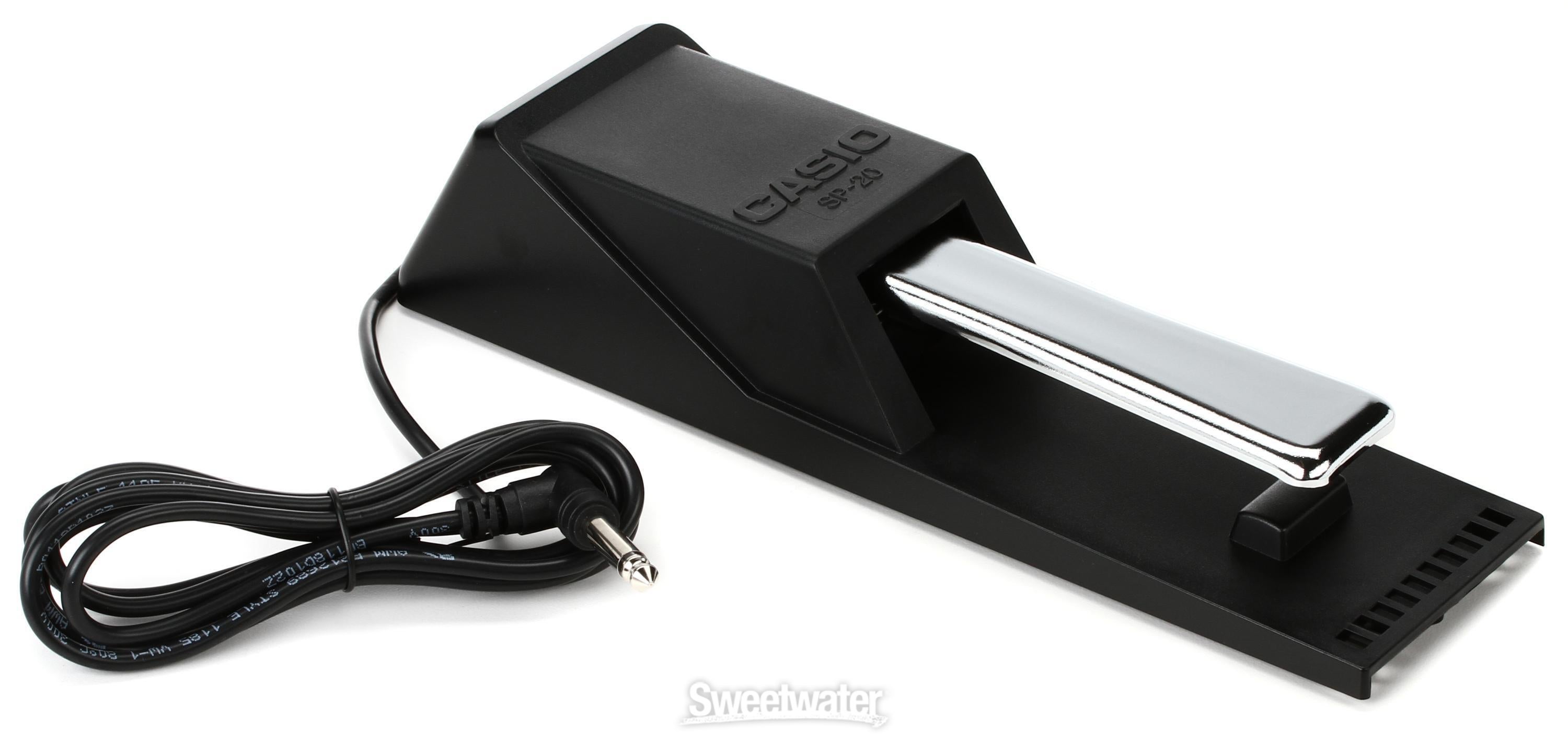 Casio SP 20 Piano style Sustain Pedal Sweetwater