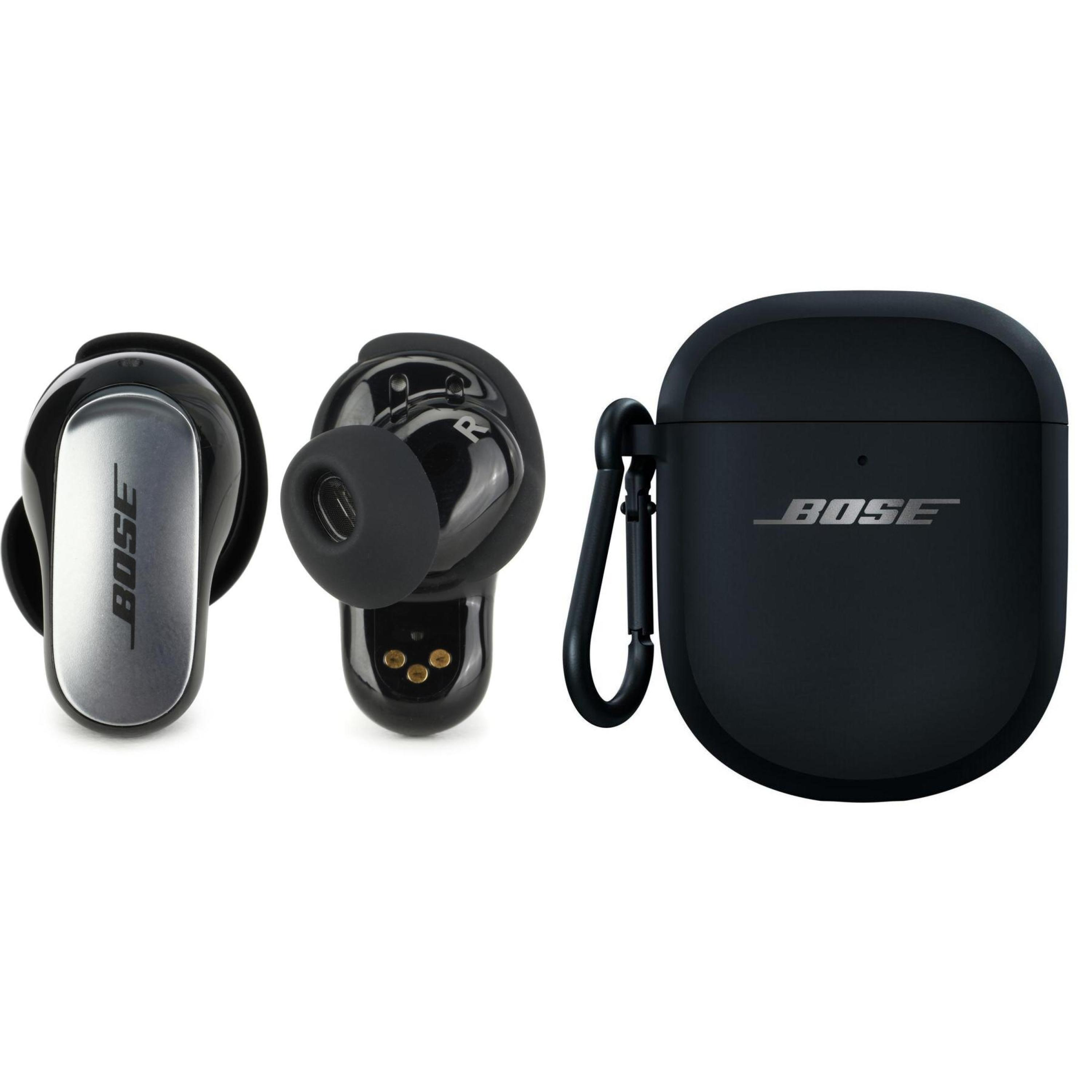 Bose QuietComfort Ultra Earbuds and Wireless Charging Case- Black ...