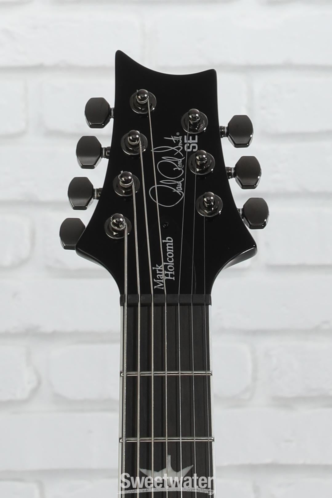PRS SE Mark Holcomb SVN Signature 7-string Electric Guitar - Holcomb Blue Burst