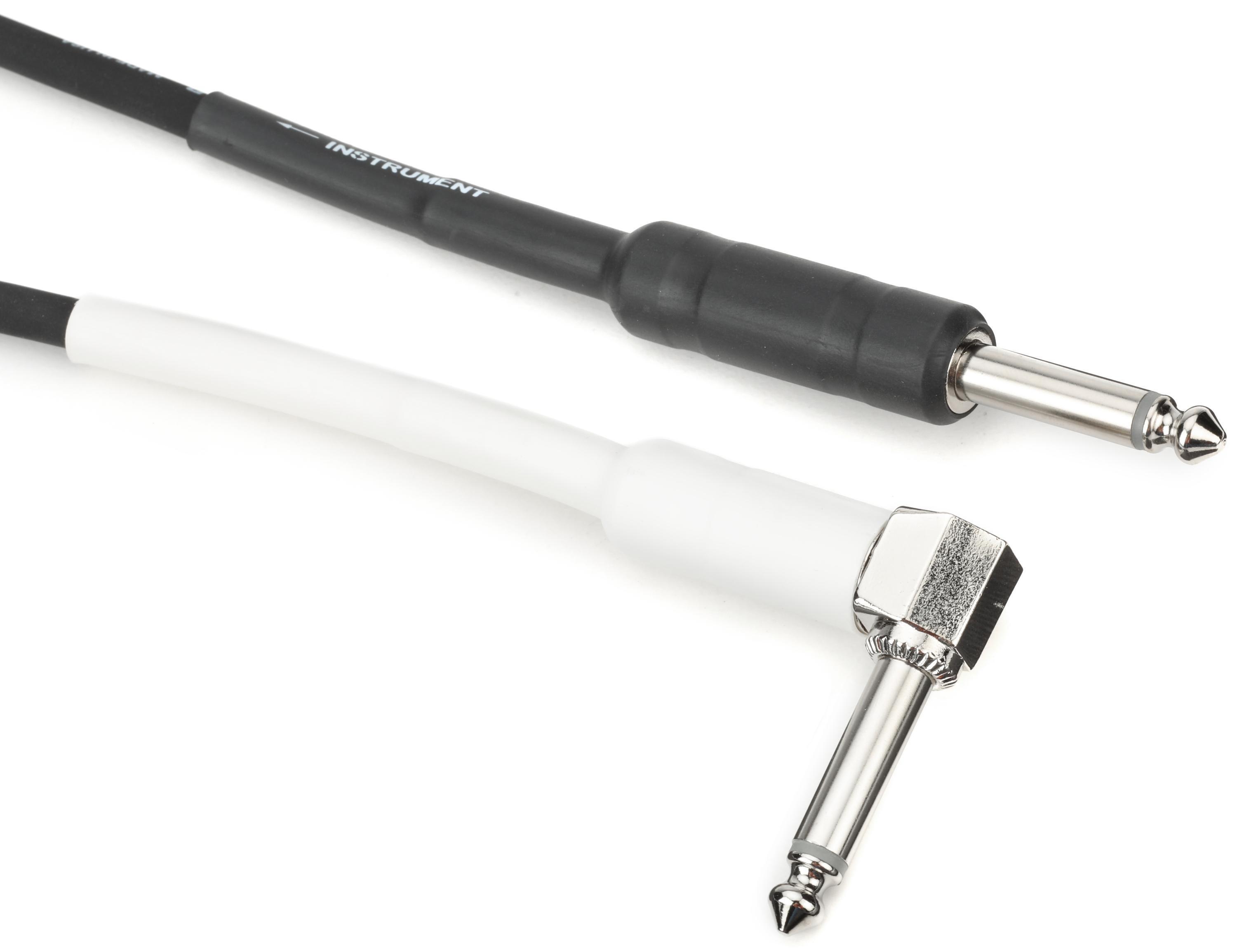 Photo of Pro Co LCL-10 Lifelines Straight to Right Angle Guitar Cable - 10 foot