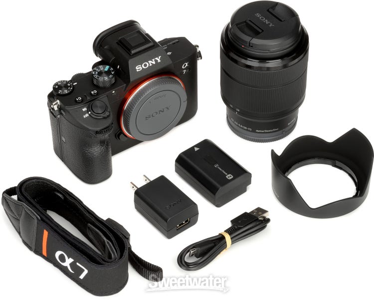 Sony Alpha 7 III Full-frame Interchangeable Lens Camera and Lens Kit