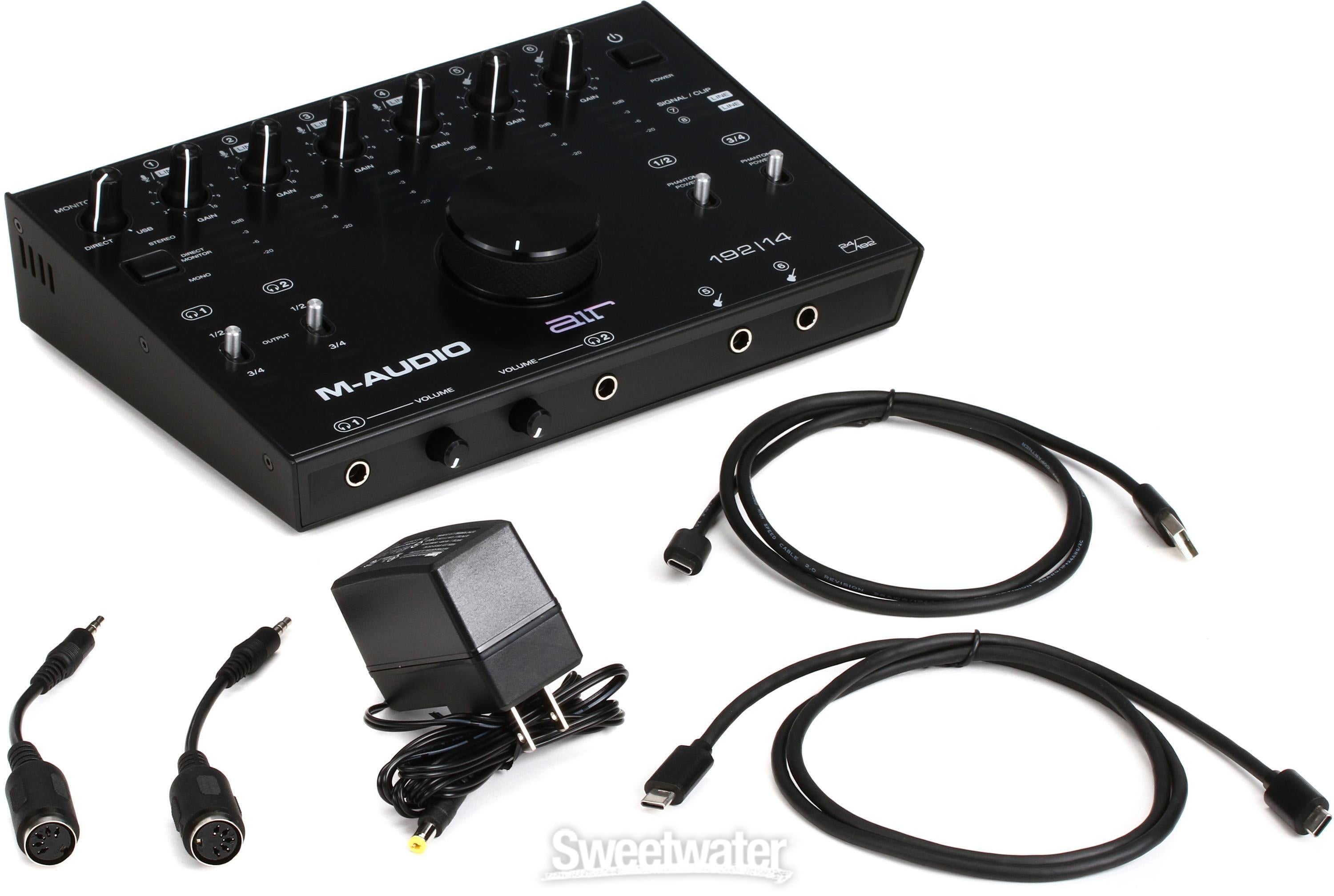 M-Audio AIR 192|14 USB Audio Interface | Sweetwater