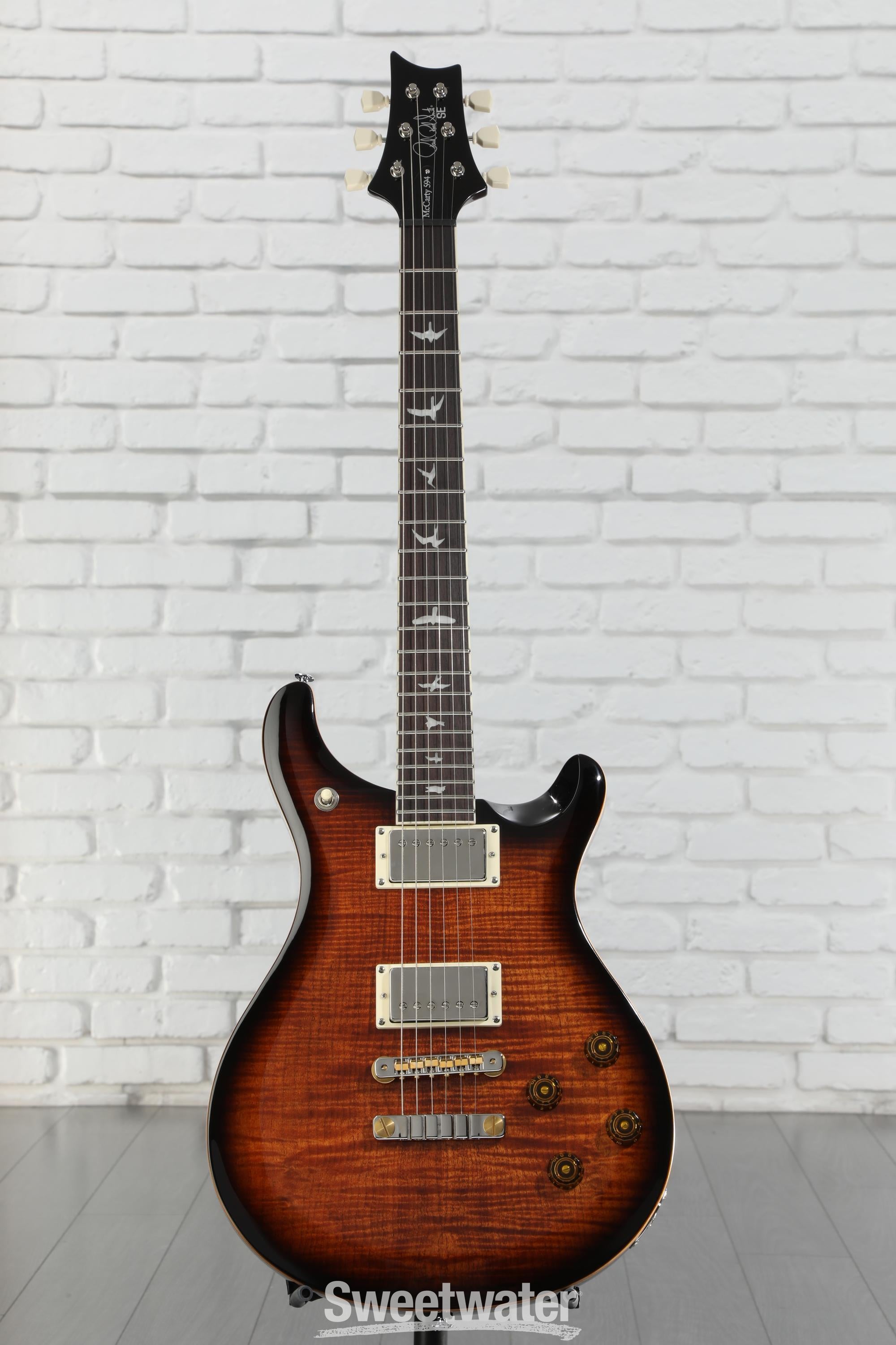PRS SE McCarty 594 Electric Guitar - Black Gold Burst