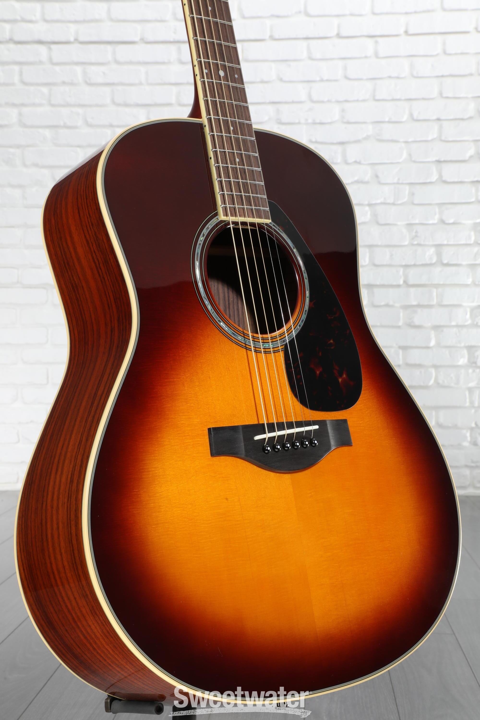 YAMAHA　LL6 ARE BS Yamaha LL6 ARE Original Jumbo Acoustic Guitar - Brown Sunburst