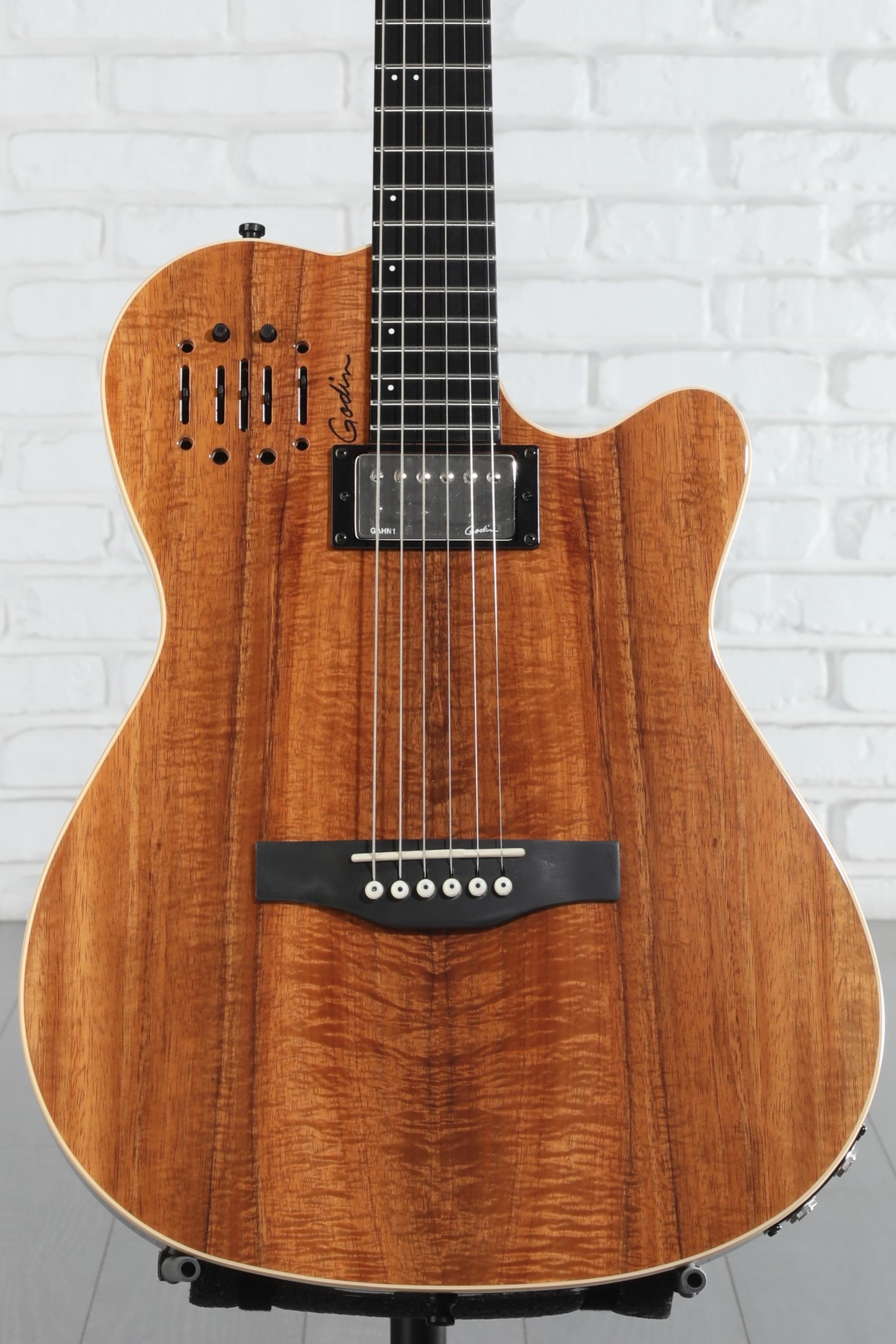 Godin A6 Ultra Extreme Koa HG - Natural | Sweetwater