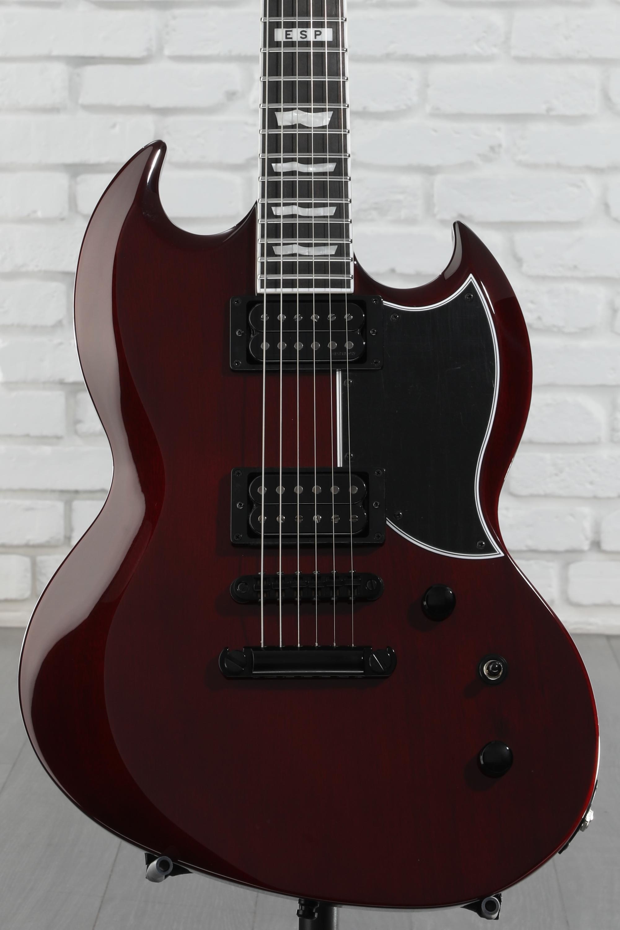 ESP E-II Viper Electric Guitar - Black | Sweetwater