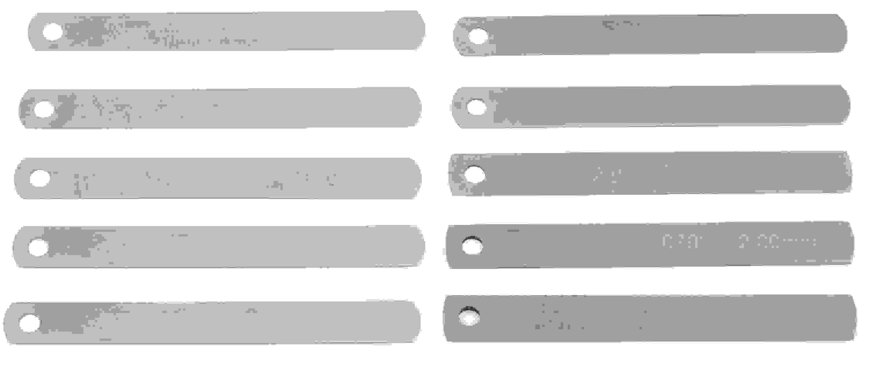 Theo Wanne Feeler Gauge Set for and Saxophone Mouthpieces